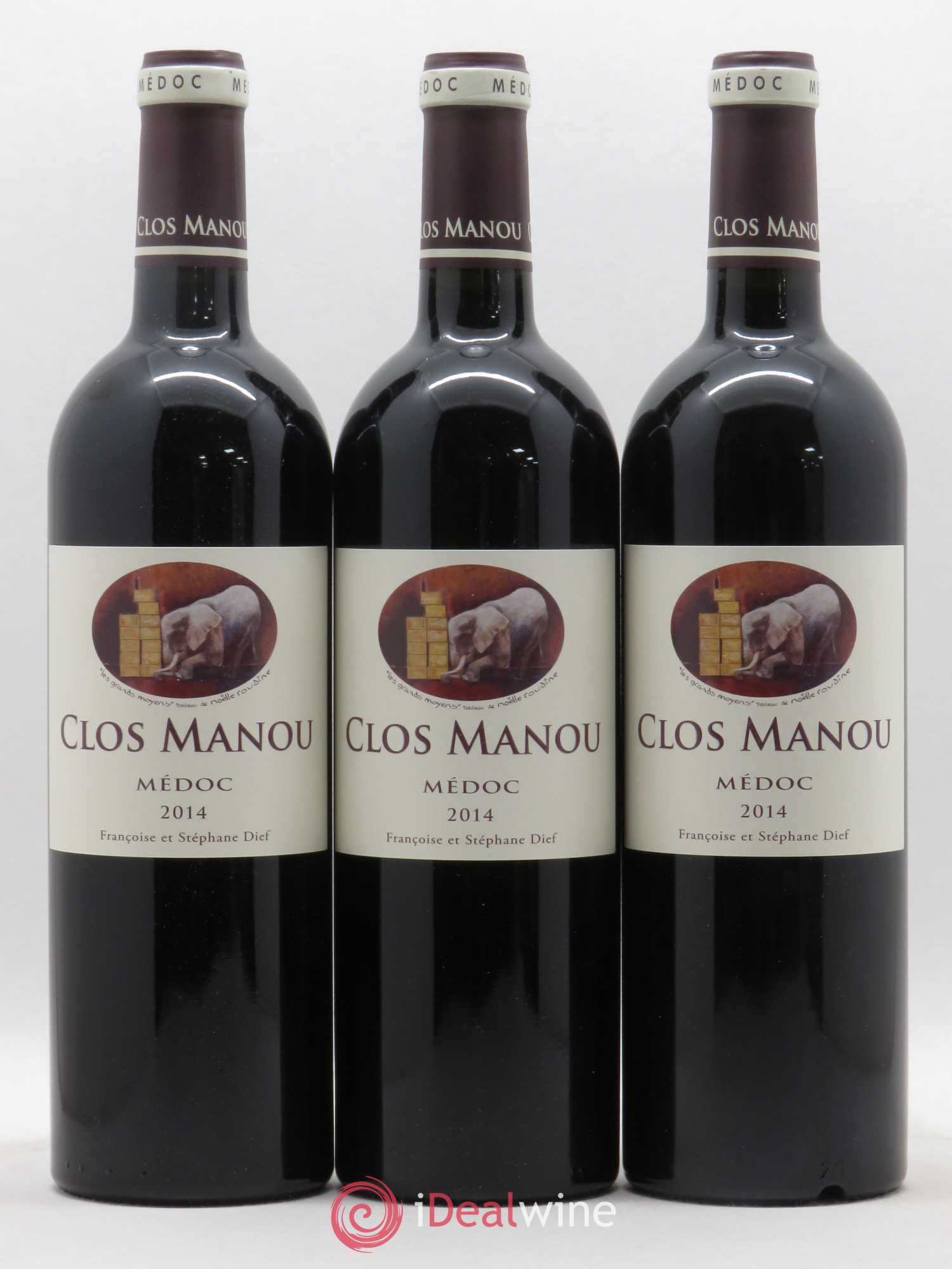 Clos Manou 2014 - Lot de 6 bouteilles - 2