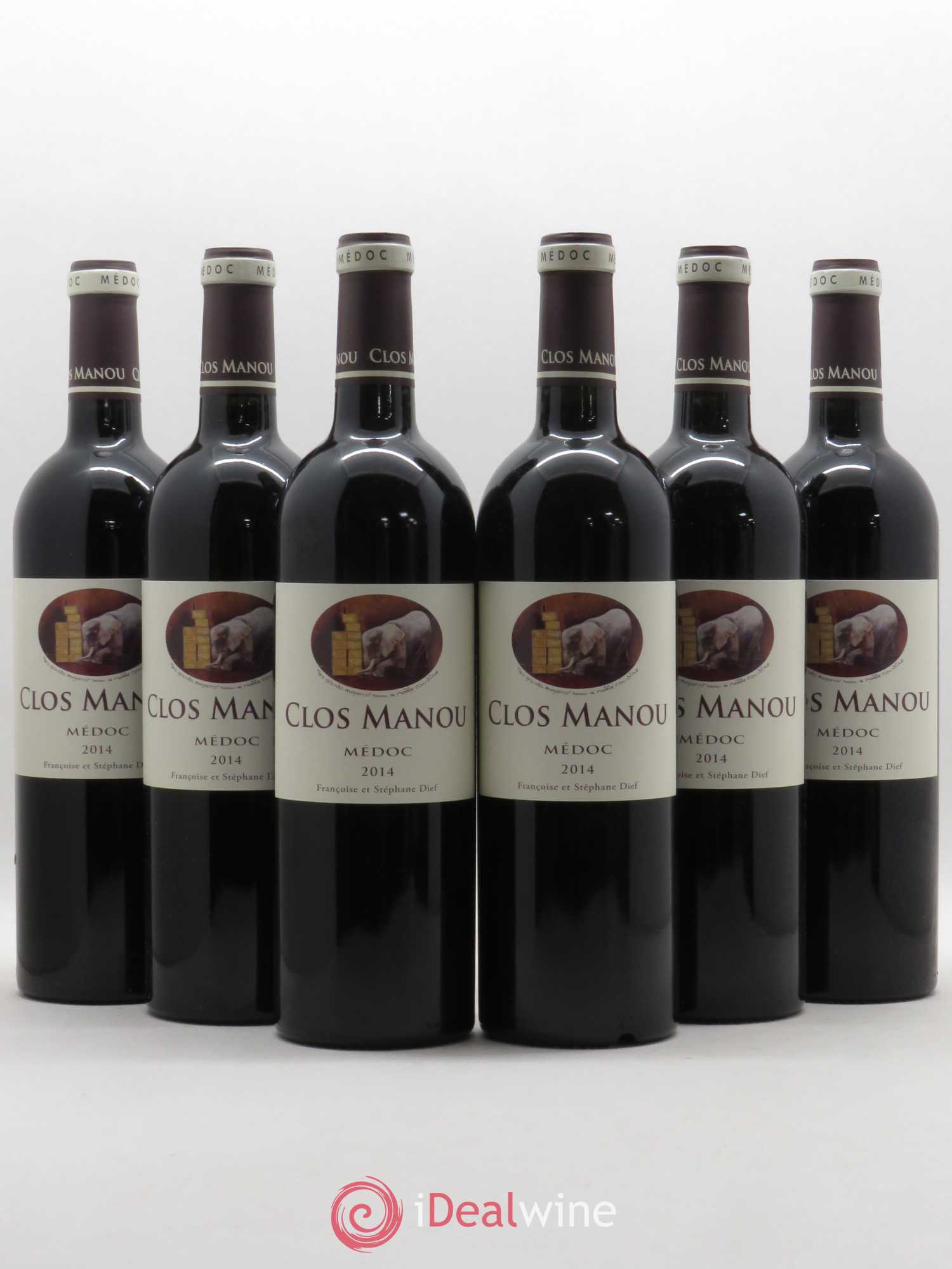 Clos Manou 2014 - Lot de 6 bouteilles - 0