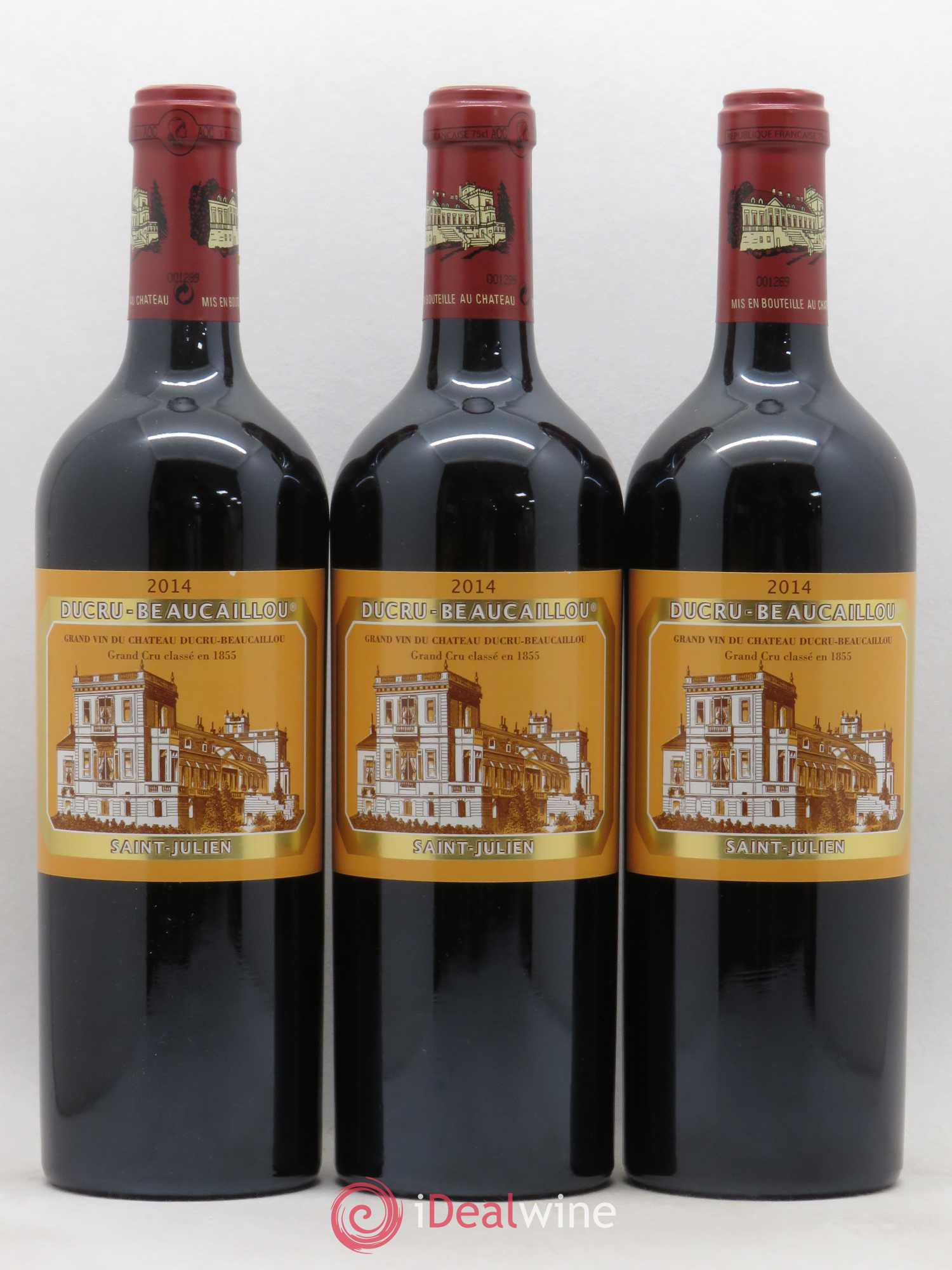 Château Ducru Beaucaillou 2ème Grand Cru Classé 2014 - Lot de 3 bouteilles - 0