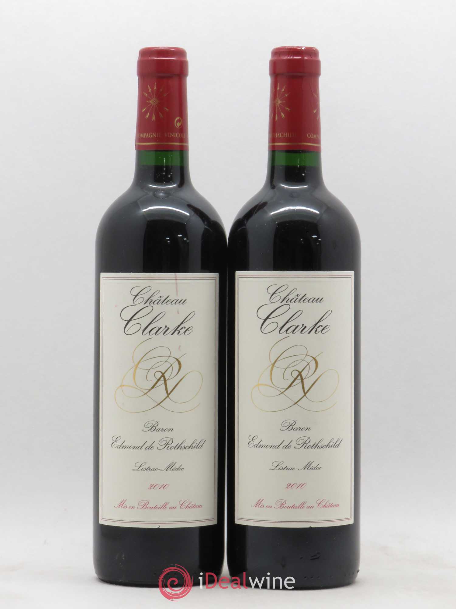 Château Clarke 2010 - Lot de 2 bouteilles - 0