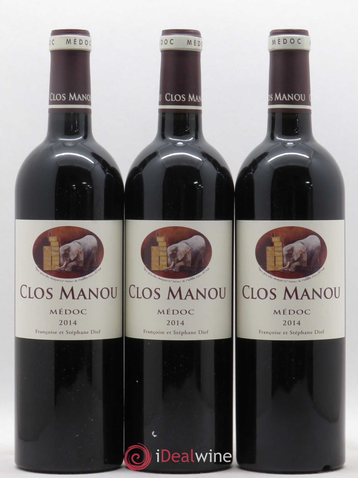 Clos Manou 2014 - Lot de 6 bouteilles - 2