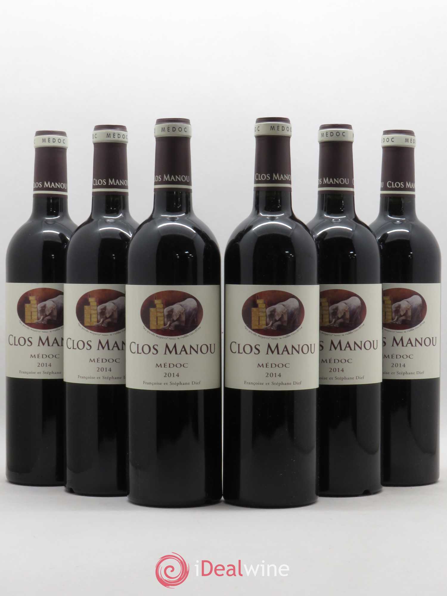 Clos Manou 2014 - Lot de 6 bouteilles - 0
