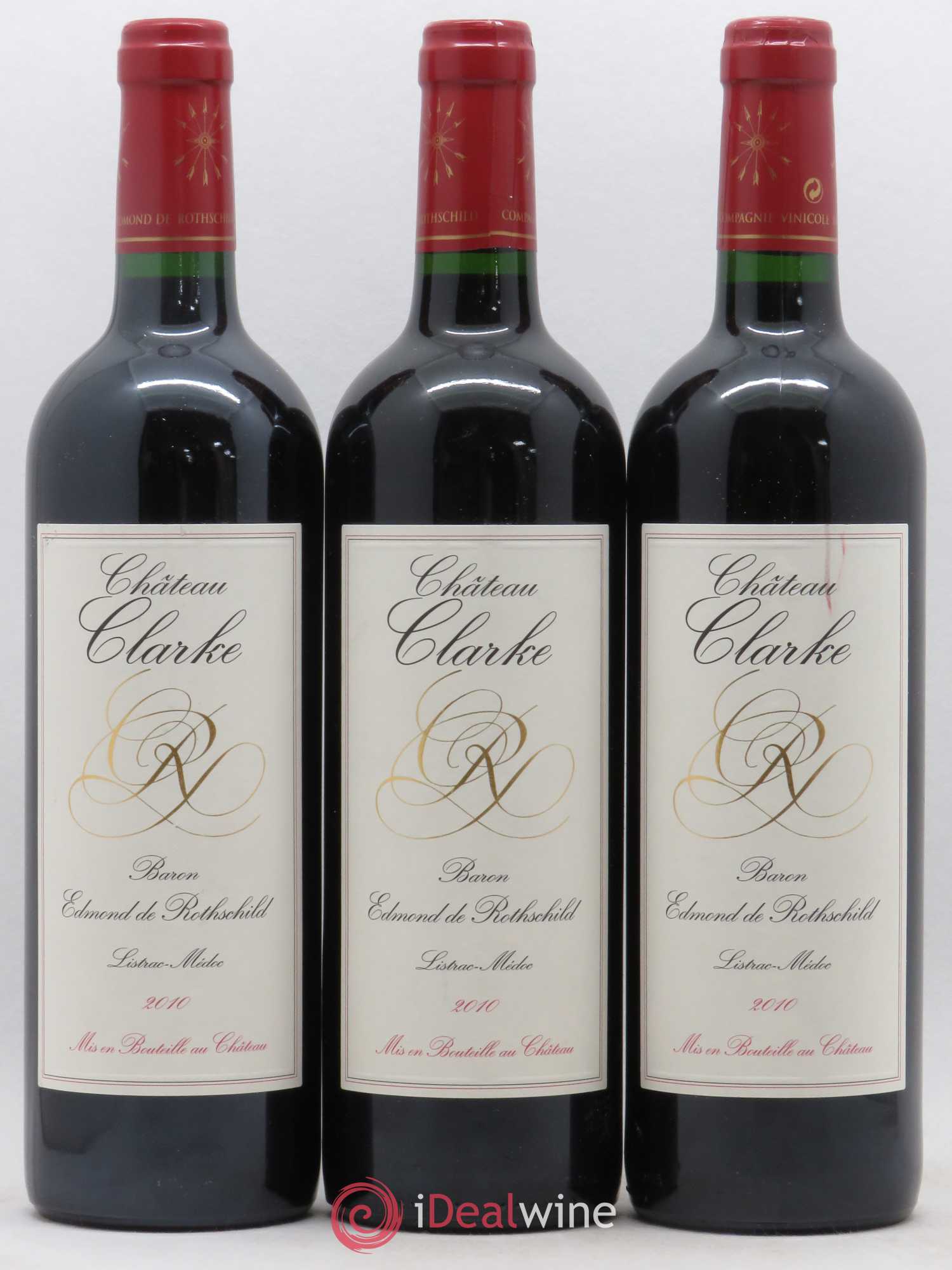 Château Clarke 2010 - Lot de 6 bouteilles - 1