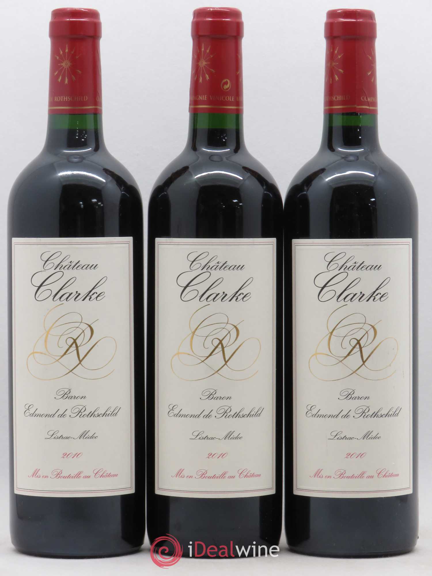 Château Clarke 2010 - Lot de 6 bouteilles - 2