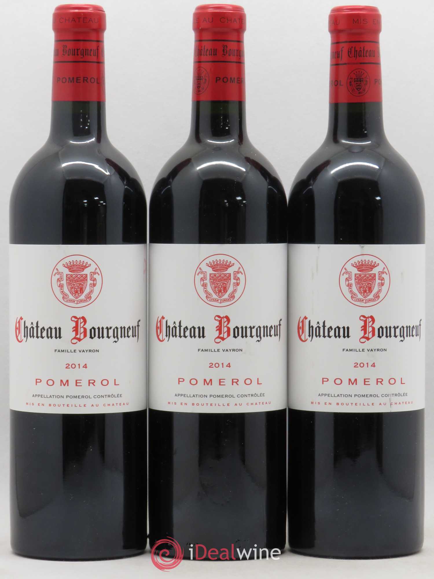 Château Bourgneuf 2014 - Lot de 3 bouteilles - 0
