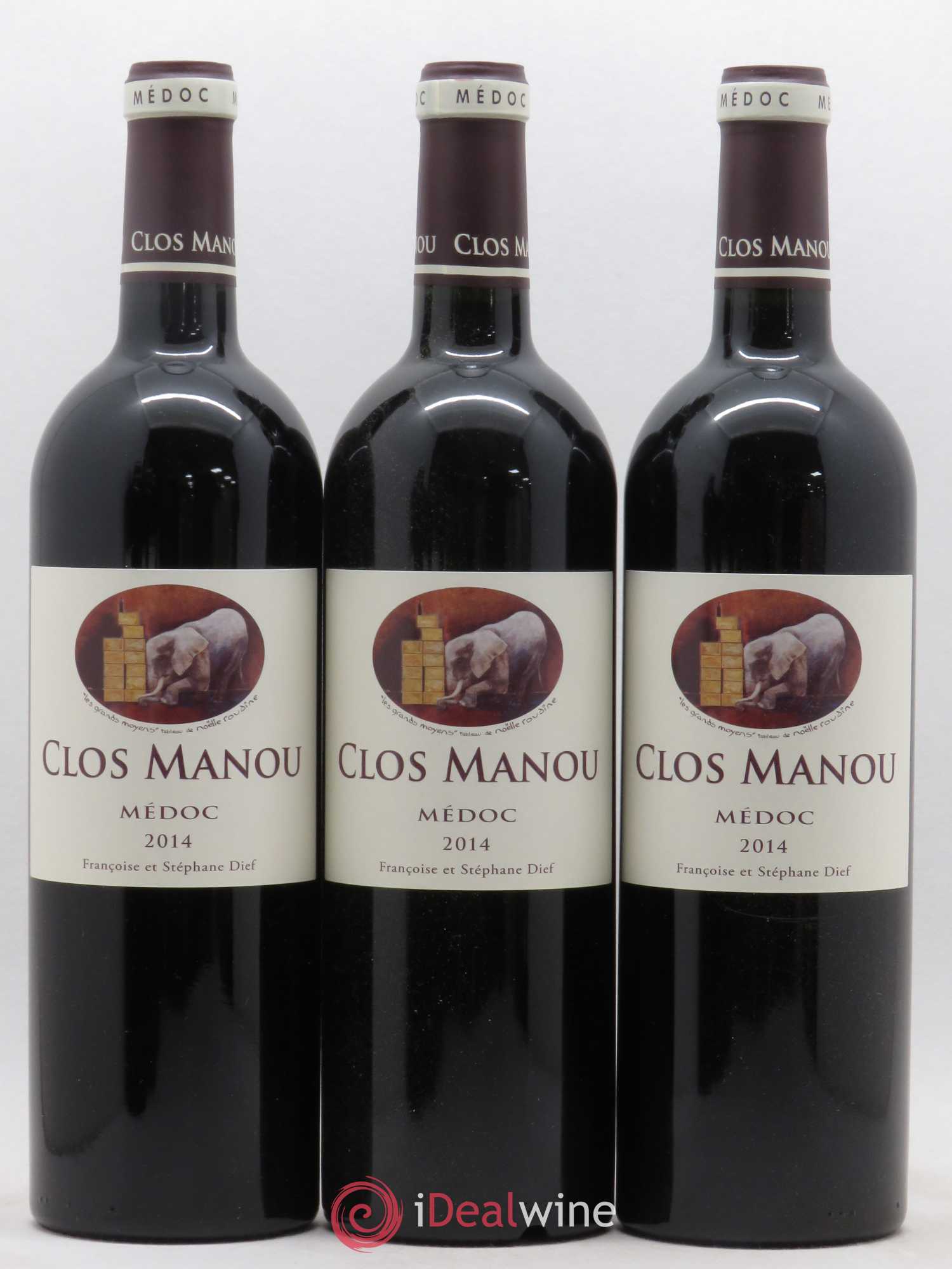 Clos Manou 2014 - Lot de 6 bouteilles - 2