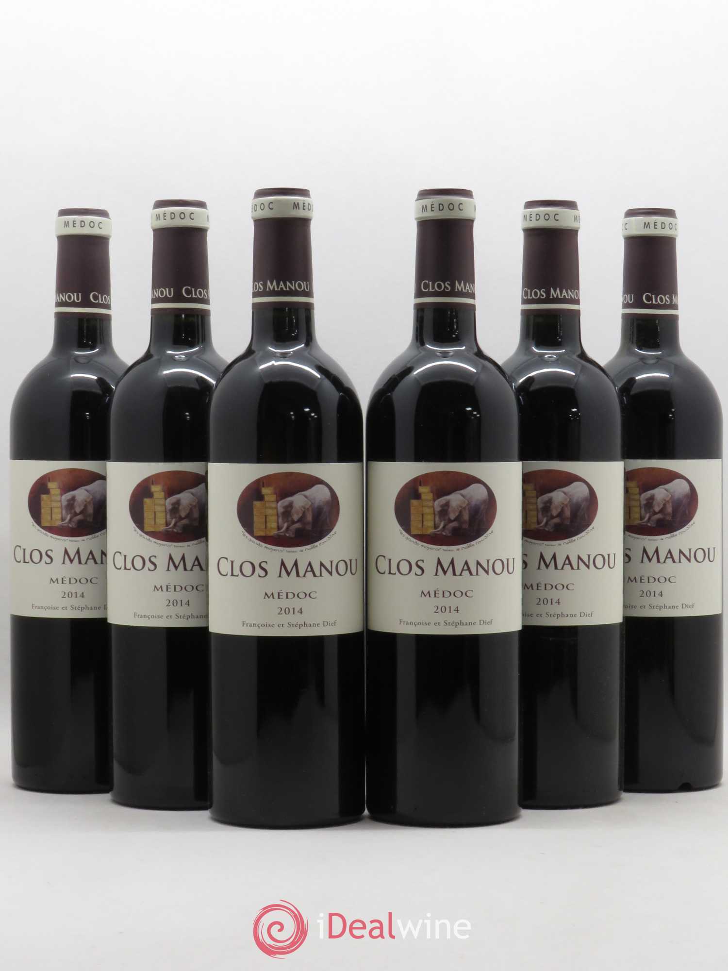 Clos Manou 2014 - Lot de 6 bouteilles - 0