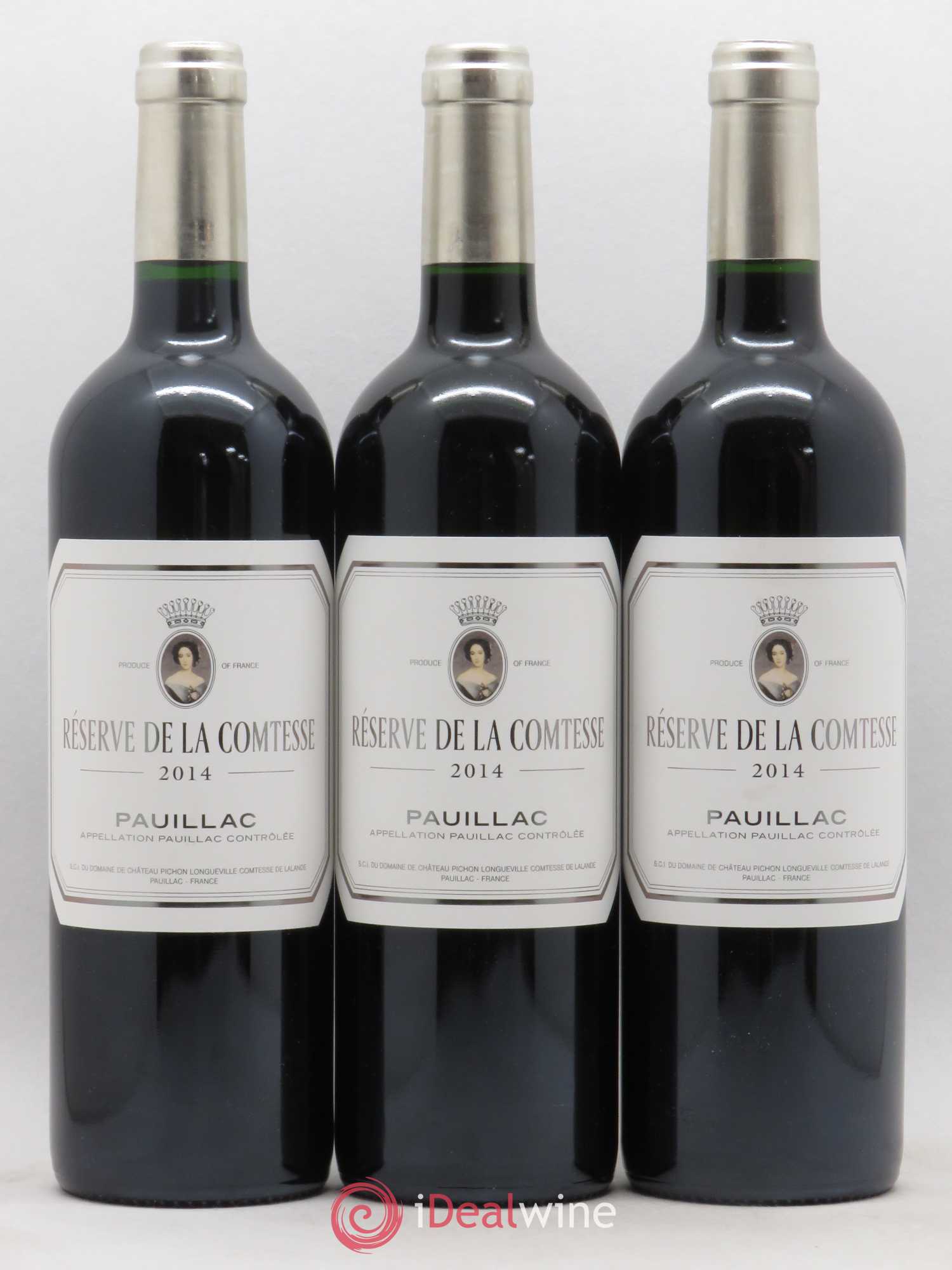 Réserve de la Comtesse Second Vin 2014 - Lot de 3 bouteilles - 0