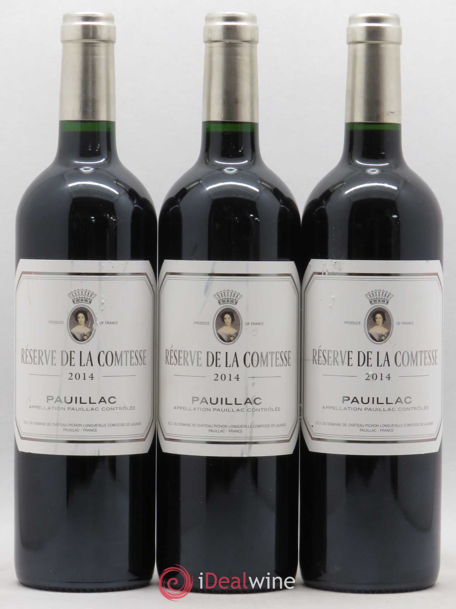 Réserve de la Comtesse Second Vin 2014 - Lot de 3 bouteilles - 0
