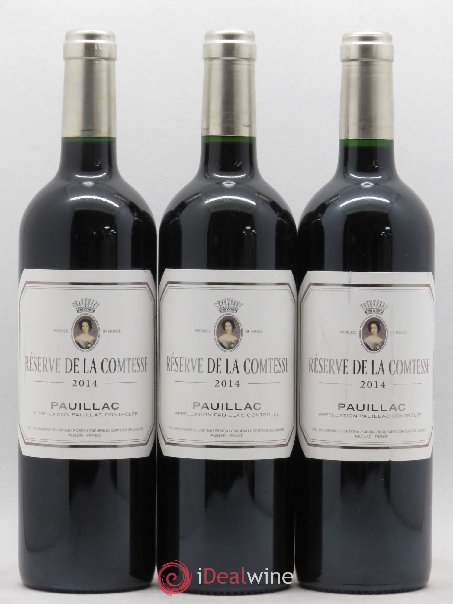 Réserve de la Comtesse Second Vin 2014 - Lot de 3 bouteilles - 0