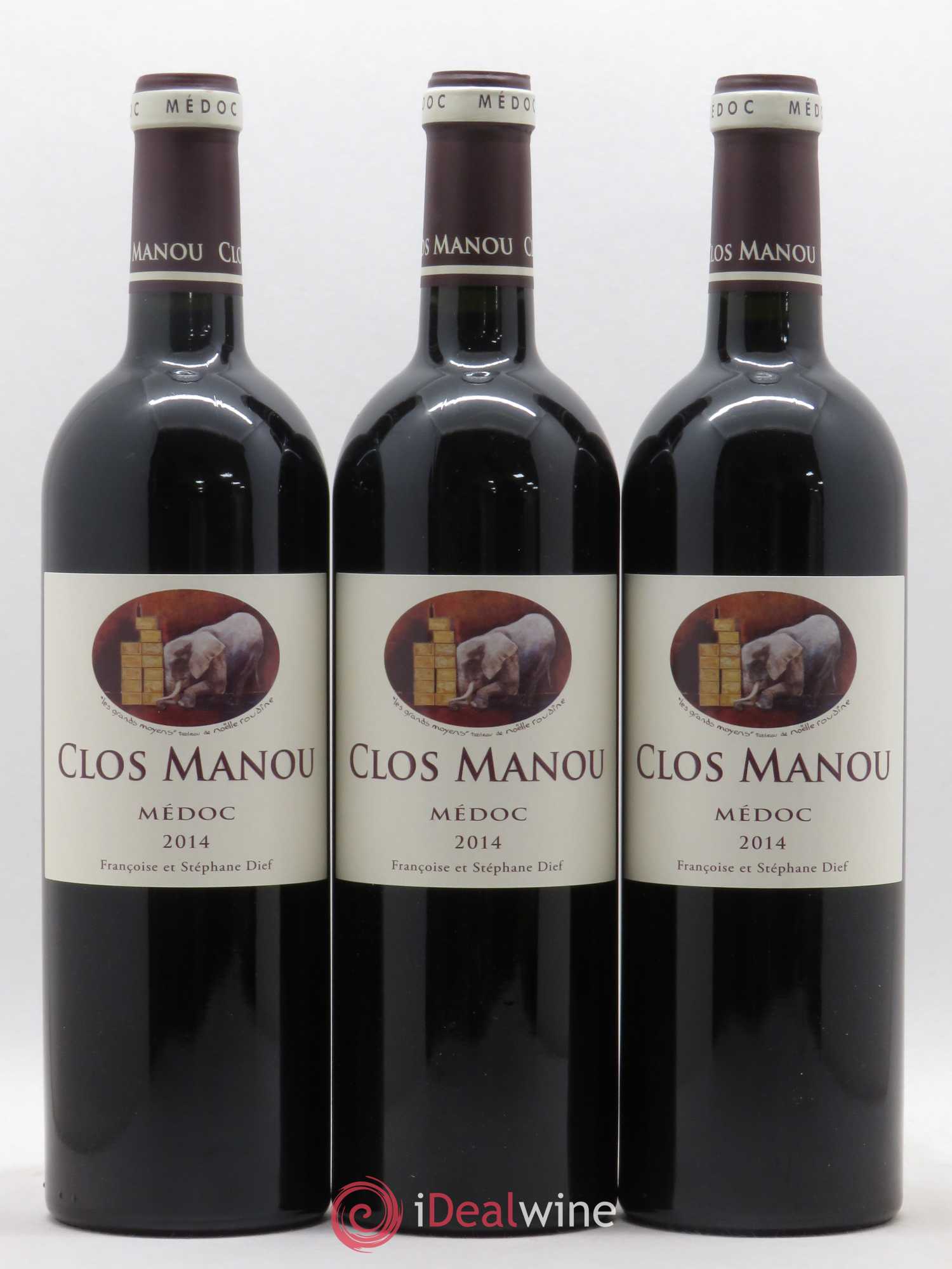 Clos Manou 2014 - Lot de 6 bouteilles - 2