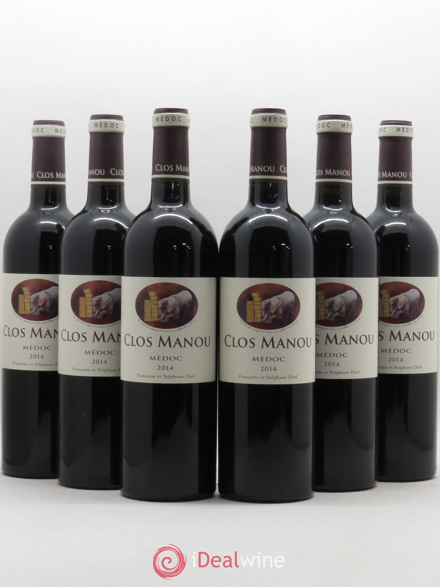 Clos Manou 2014 - Lot de 6 bouteilles - 0