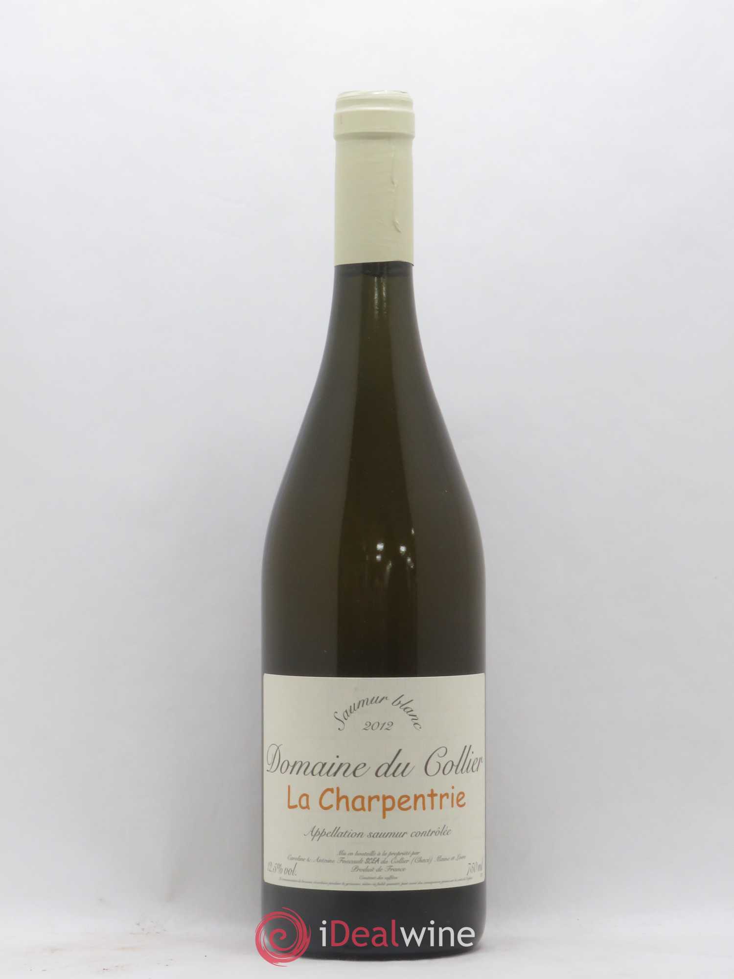 Saumur La Charpentrie Domaine du Collier 2012 - Lot de 1 bouteille - 0
