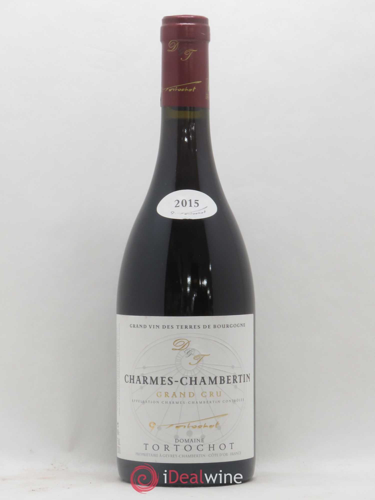 Charmes-Chambertin Grand Cru Tortochot (Domaine) 2015 - Lot de 1 bouteille - 0