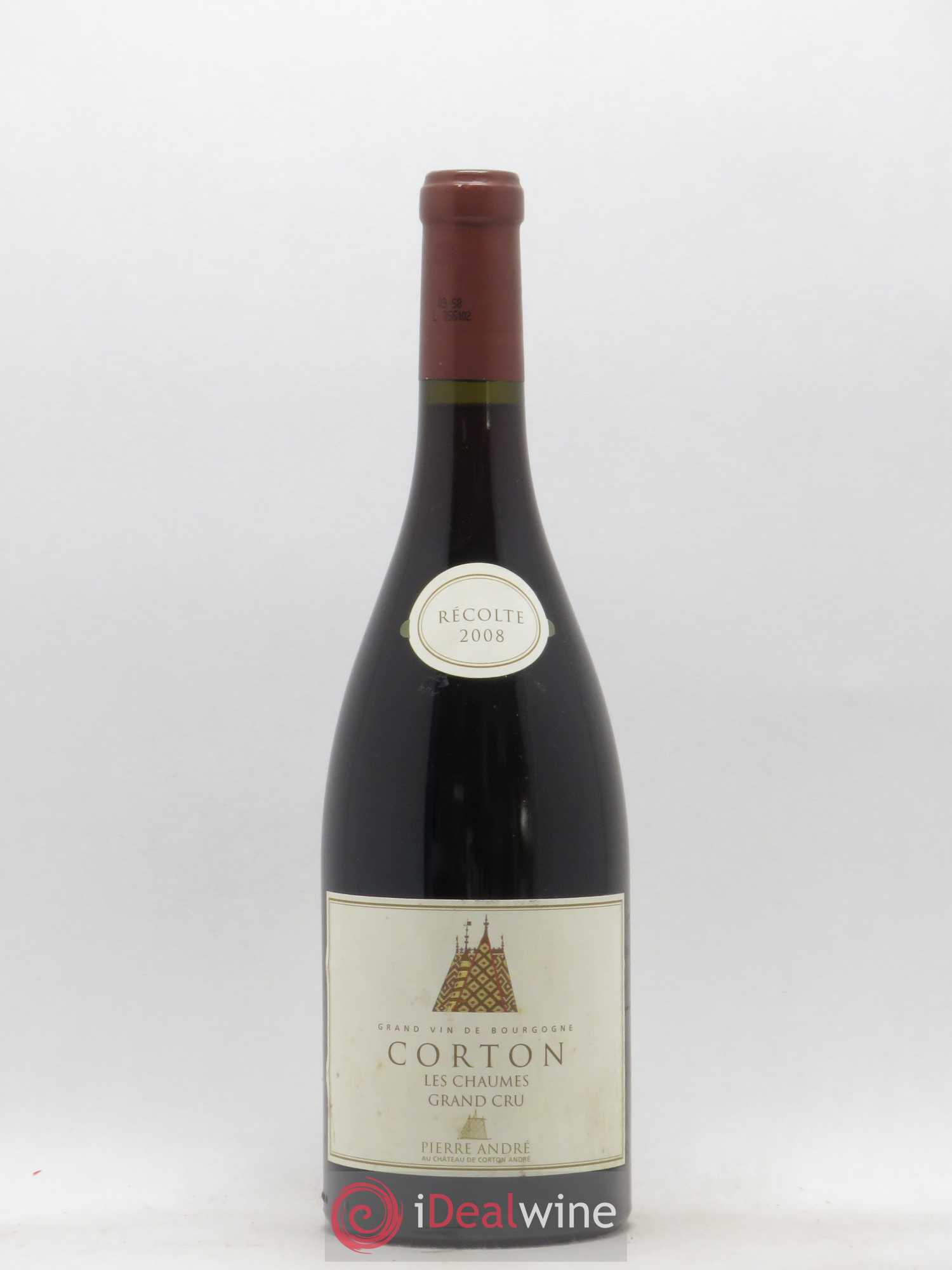 Corton Grand Cru Les Chaumes Pierre André 2008 - Posten von 1 Flasche - 0