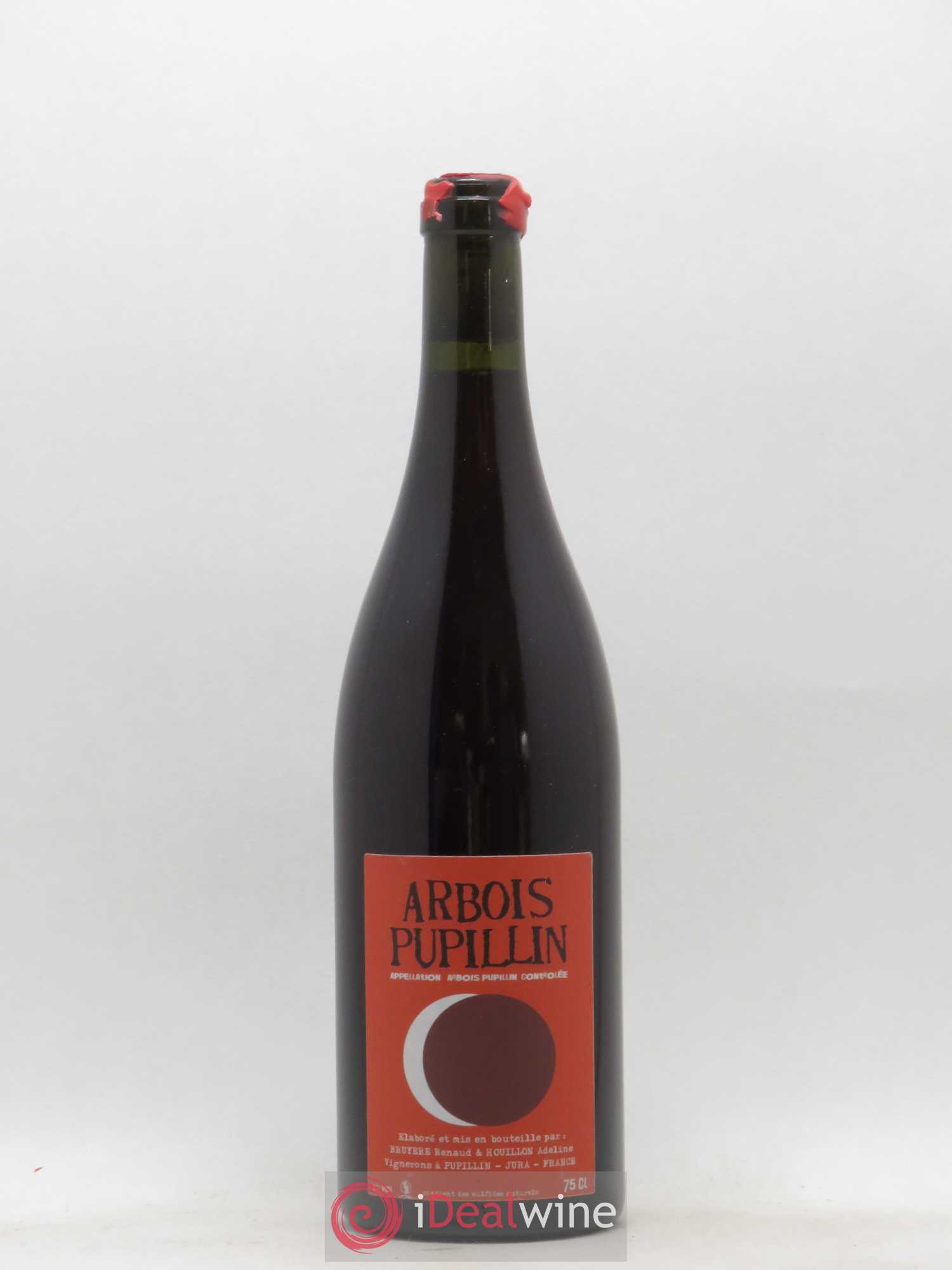 Arbois Ploussard Adeline Houillon & Renaud Bruyère Pupillin 2016 - Lot de 1 bouteille - 0