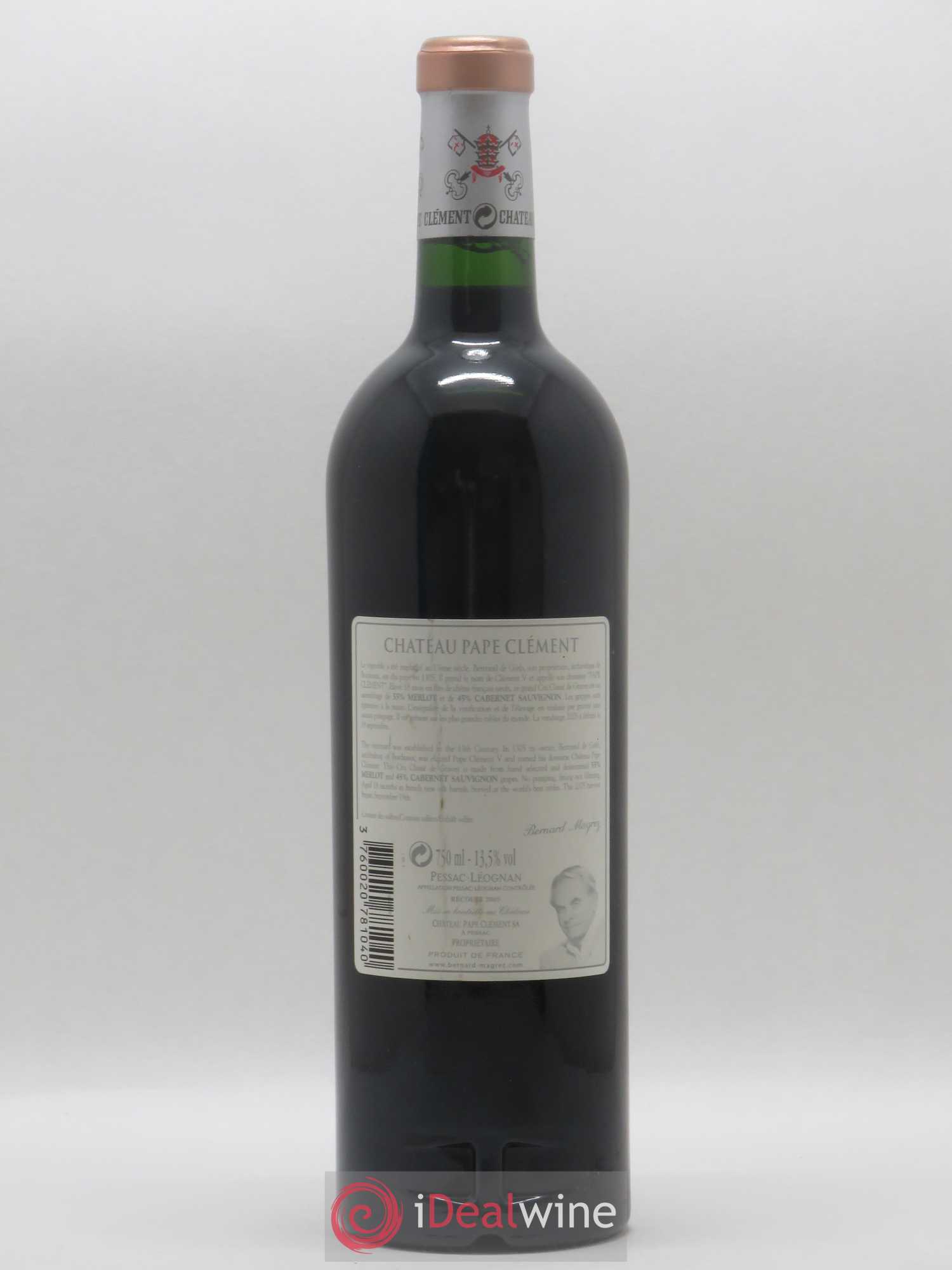 Château Pape Clément Cru Classé de Graves 2005 - Lot de 1 bouteille - 1