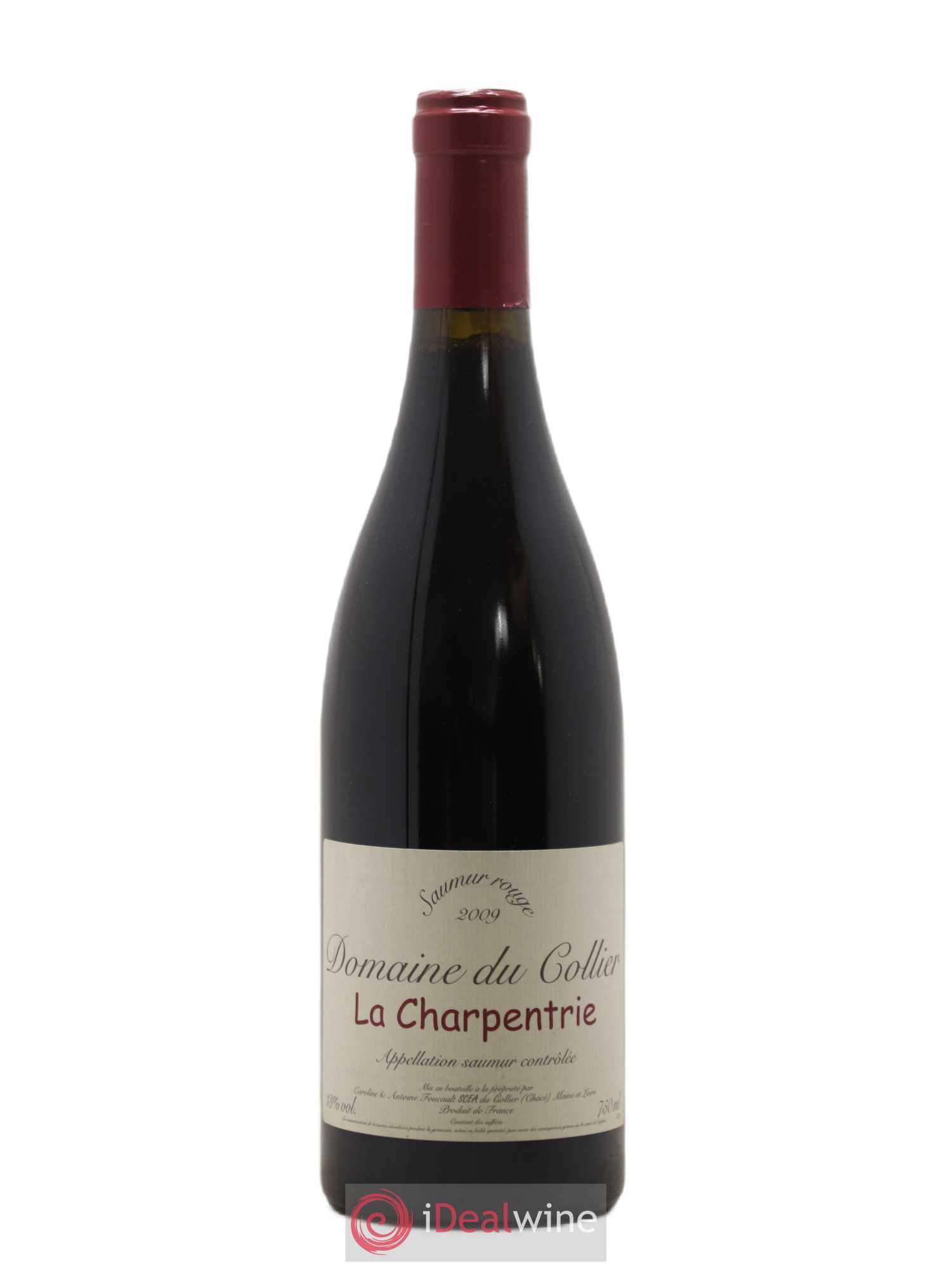 Saumur La Charpentrie Domaine du Collier 2009 - Lot de 1 bouteille - 0