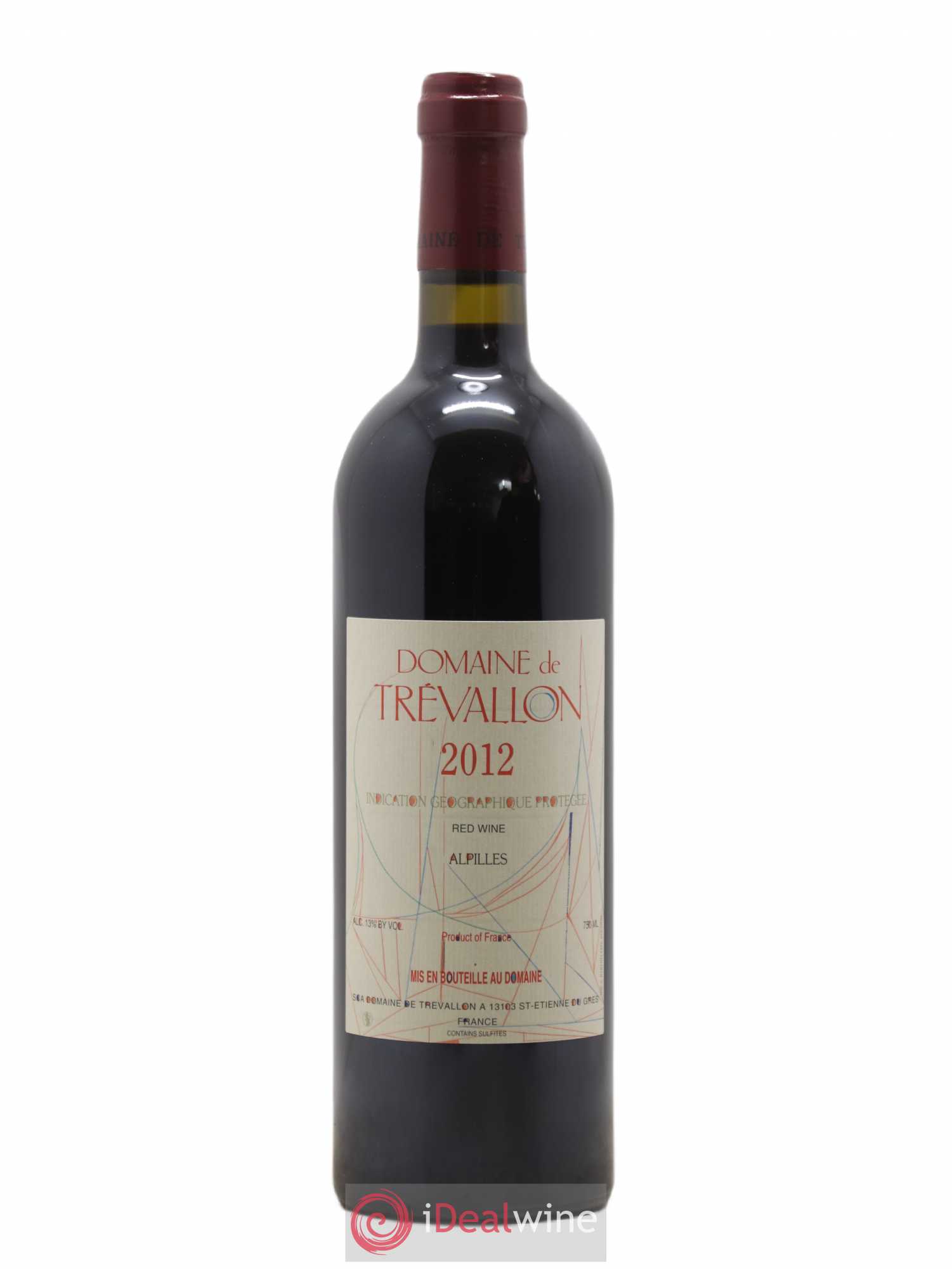 Alpilles Trévallon (Domaine de) Eloi Dürrbach 2012 - Lot de 1 bouteille - 0
