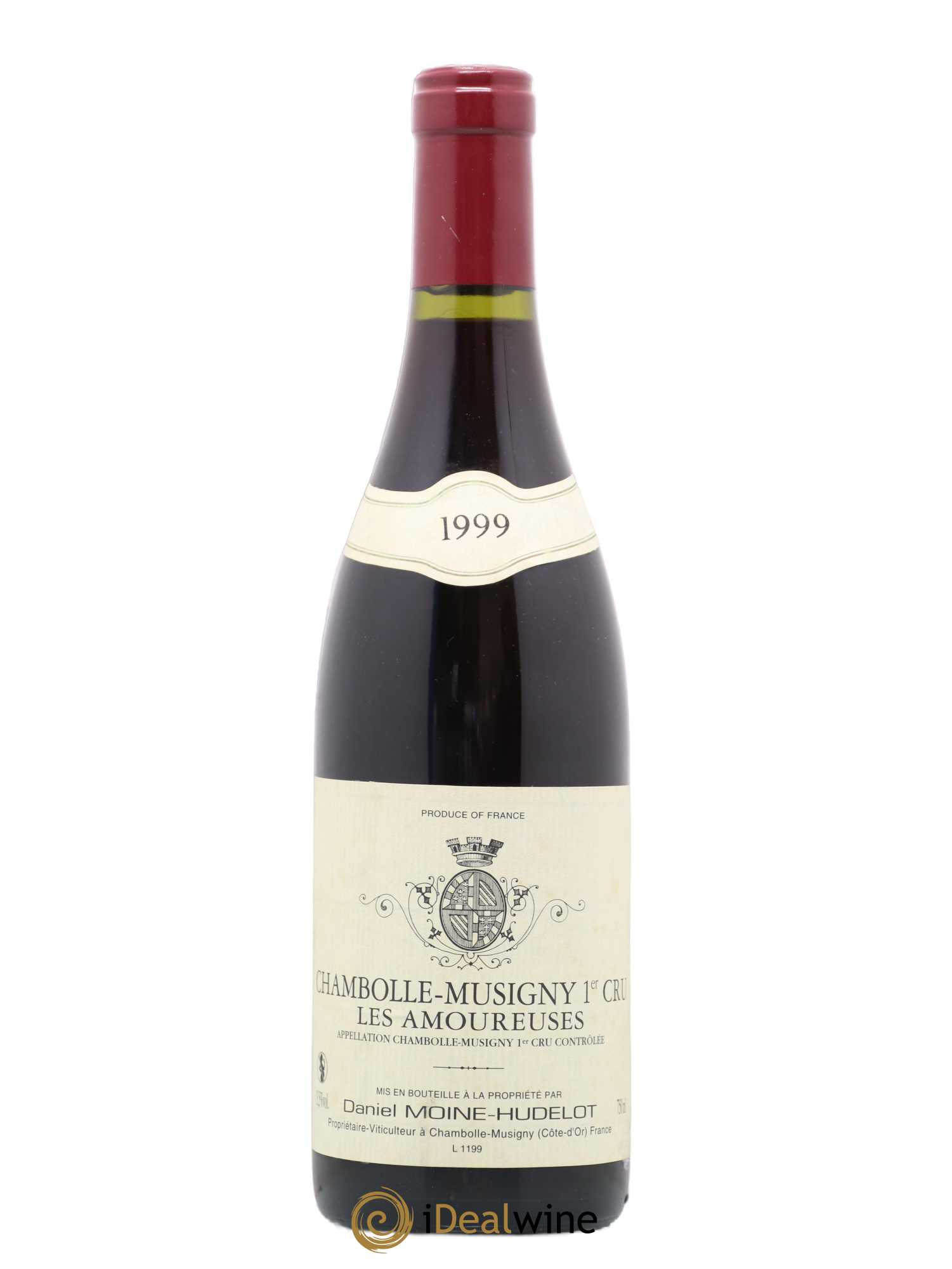 Chambolle-Musigny 1er Cru Les Amoureuses Moine-Hudelot (Domaine) 1999 - Lot de 1 bouteille - 0