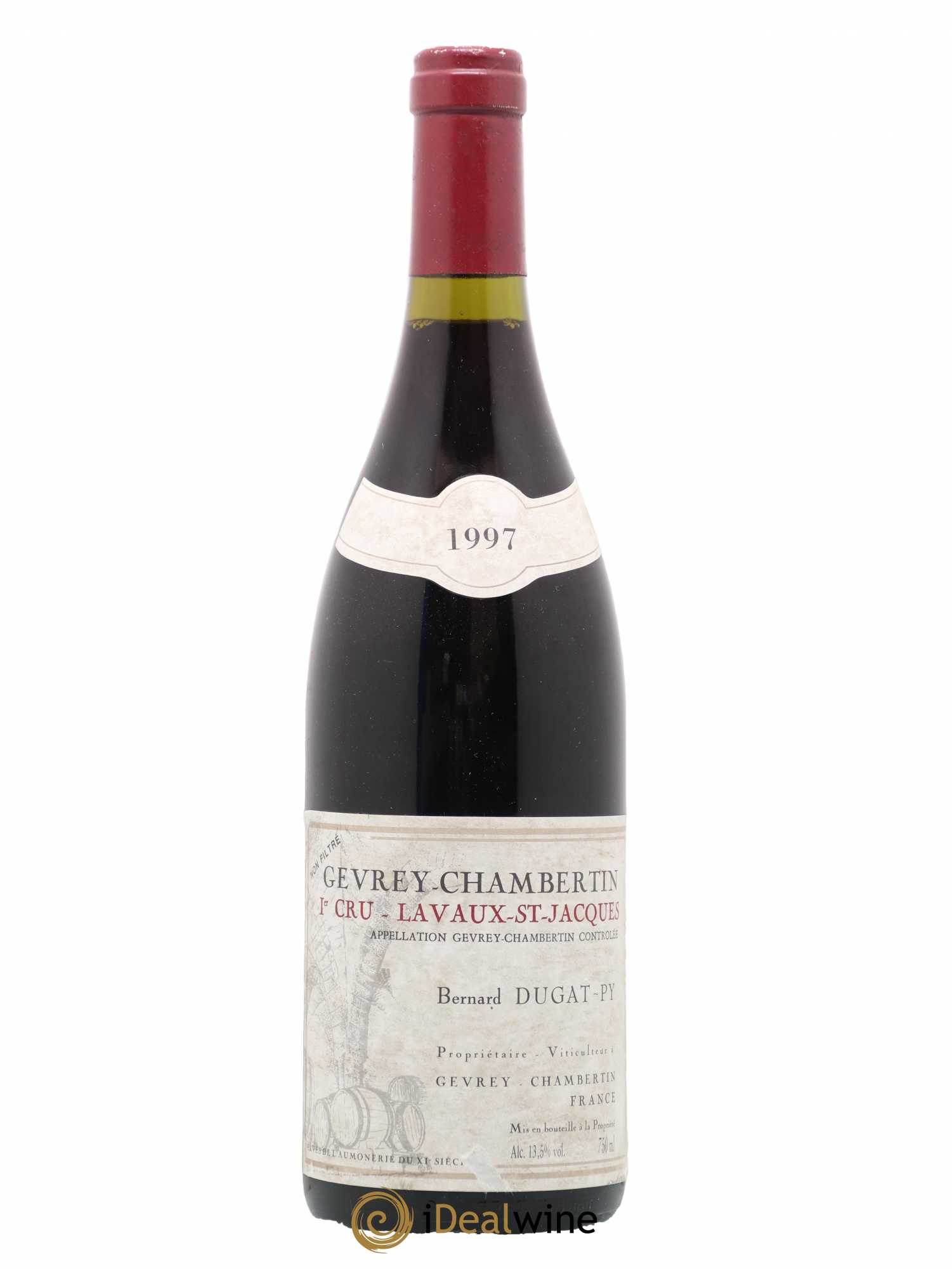 Gevrey-Chambertin 1er Cru Lavaux Saint Jacques Dugat-Py 1997 - Lot de 1 bouteille - 0