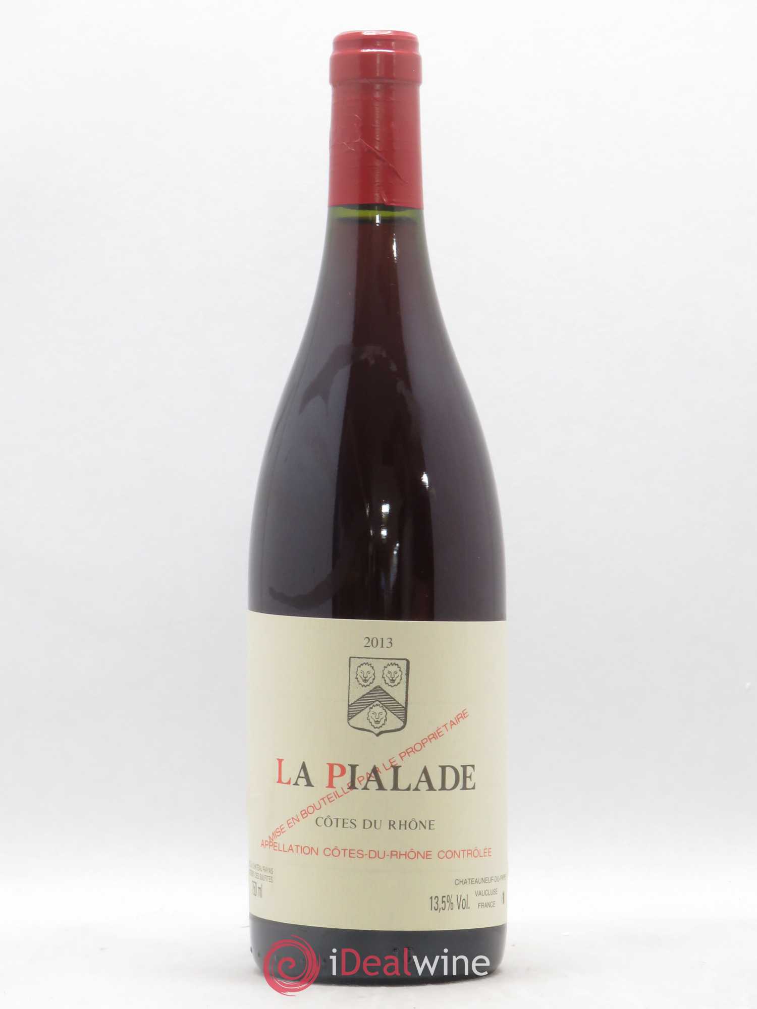 Côtes-du-Rhône La Pialade Emmanuel Reynaud 2013 - Lot de 1 bouteille - 0