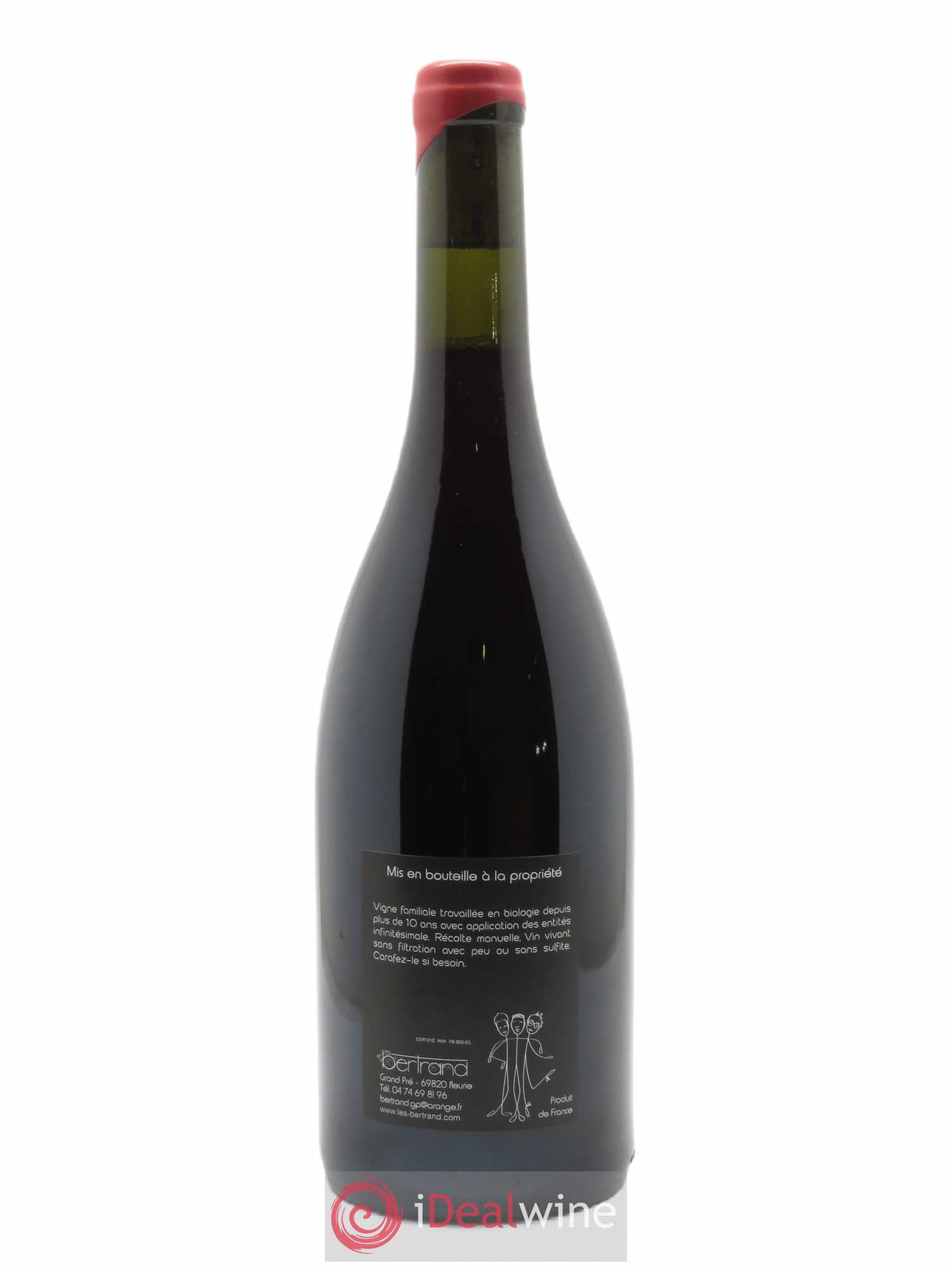 Fleurie Coup de Foudre Yann Bertrand 2019 - Lot de 1 bouteille - 1