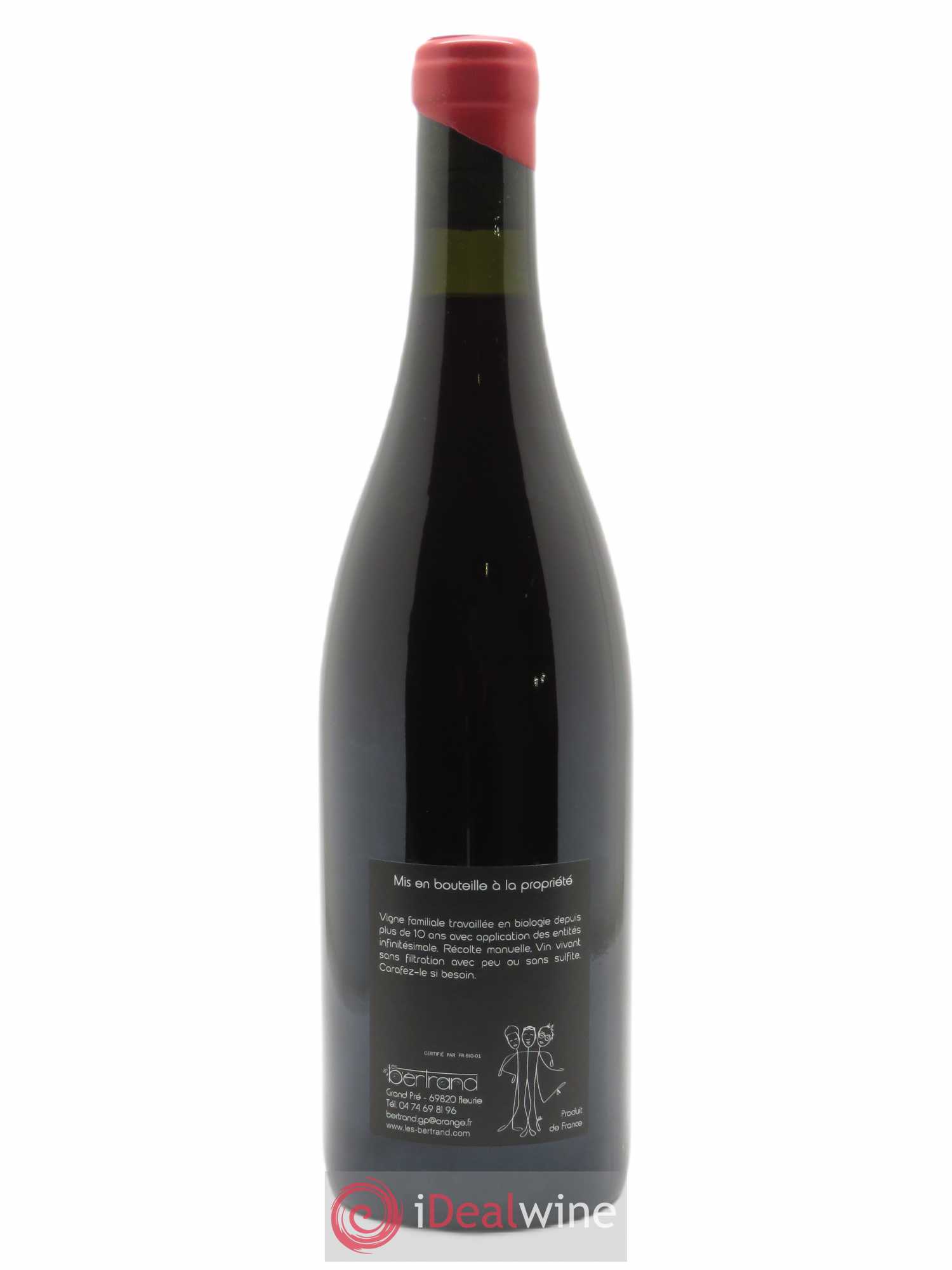 Fleurie Cuvée du Chaos Yann Bertrand 2019 - Lot de 1 bouteille - 1