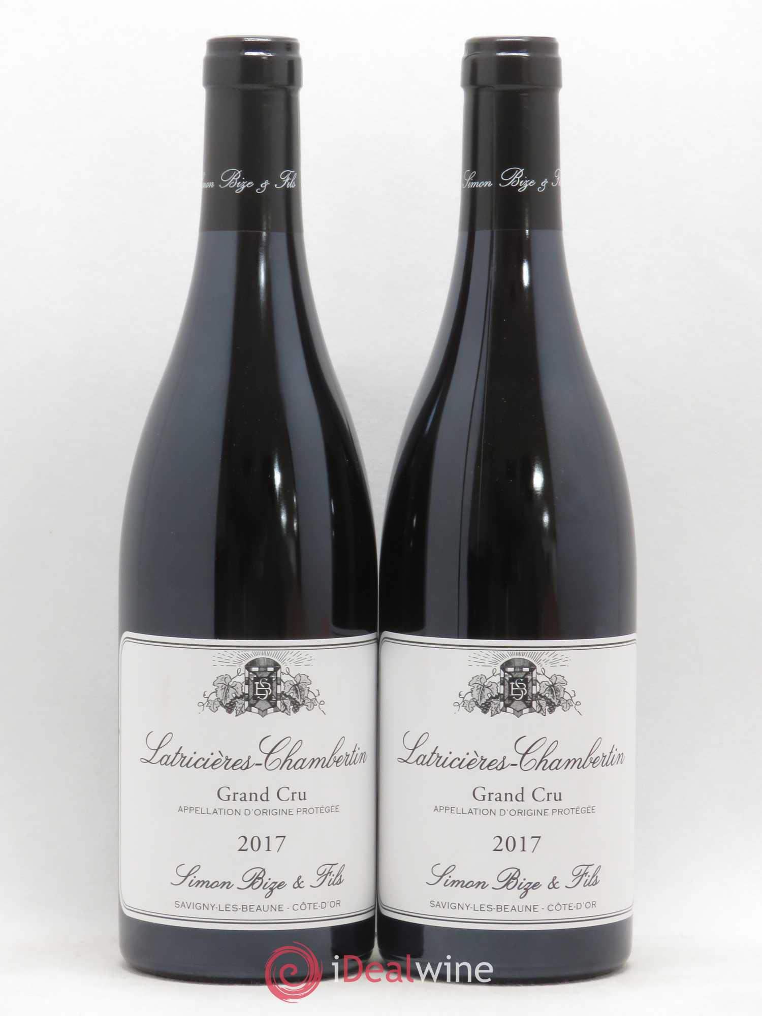 Latricières-Chambertin Grand Cru Simon Bize & Fils 2017 - Lot de 2 bouteilles - 0