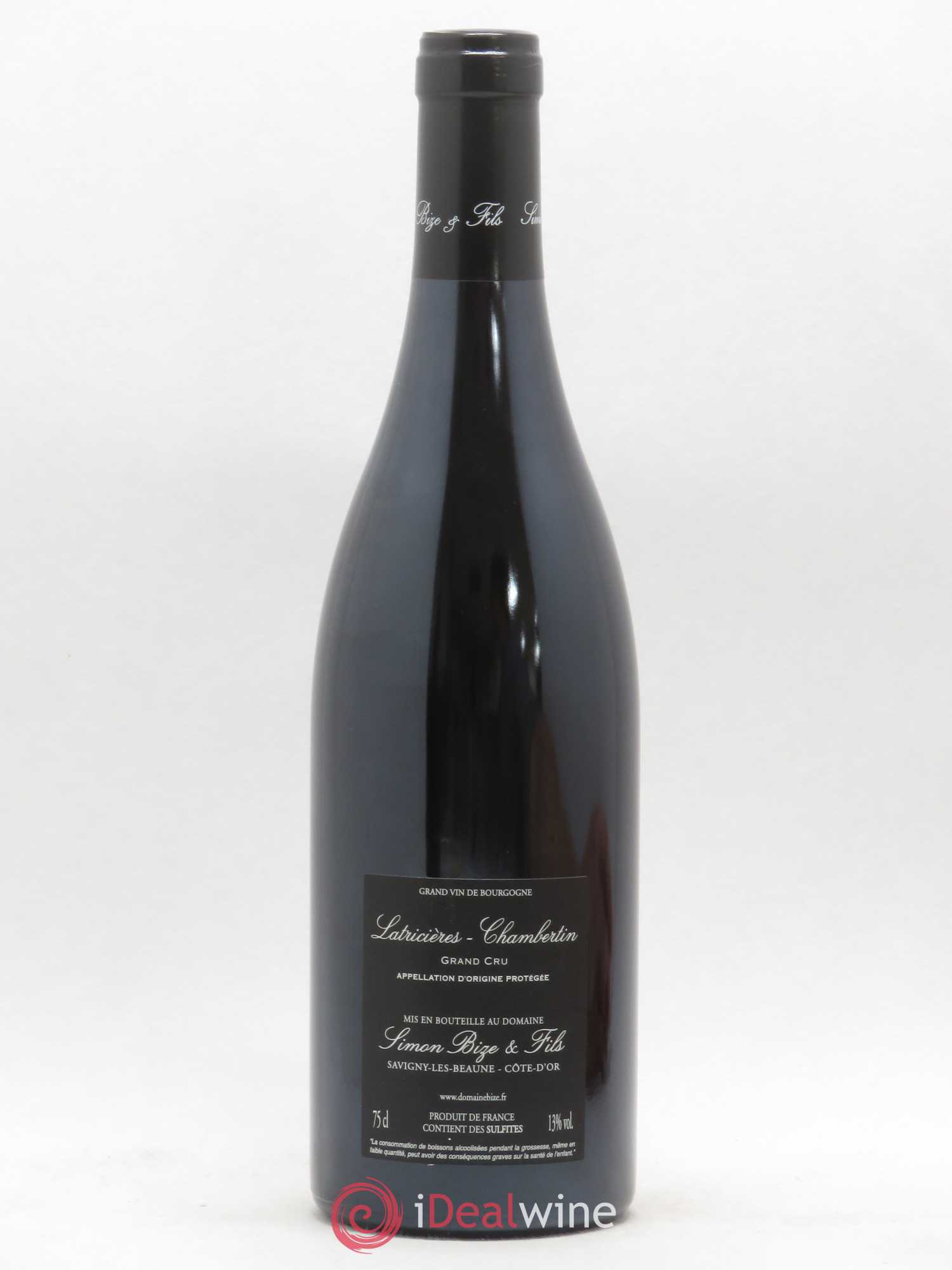 Latricières-Chambertin Grand Cru Simon Bize & Fils 2017 - Lot de 1 bouteille - 1