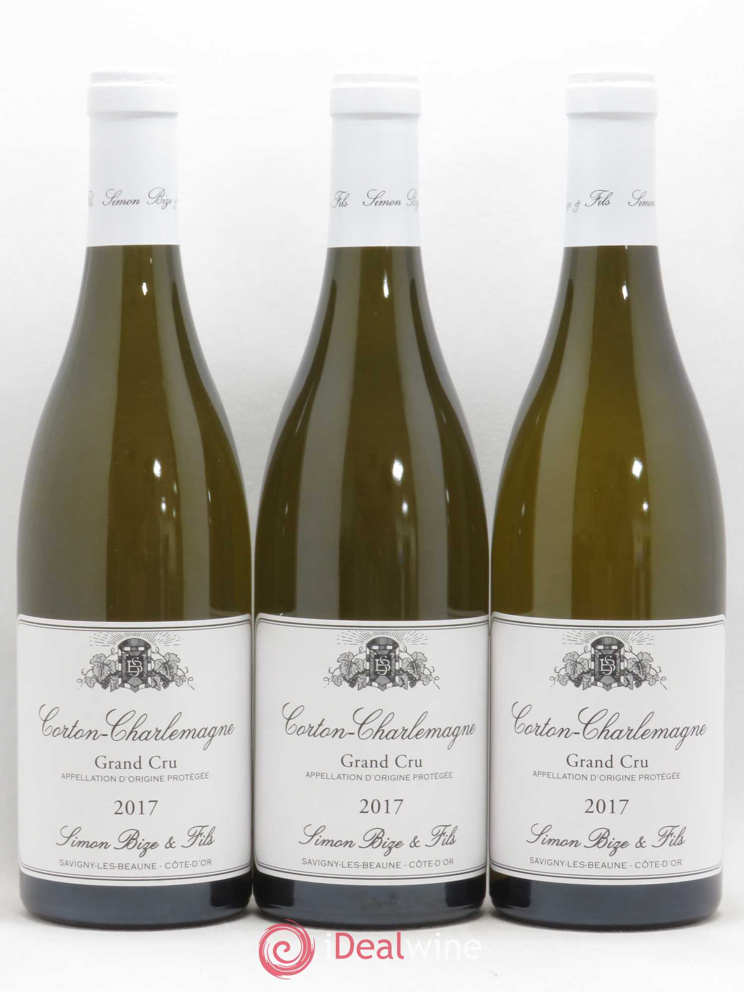 Corton-Charlemagne Grand Cru Simon Bize & Fils 2017 - Posten von 3 Flaschen - 0