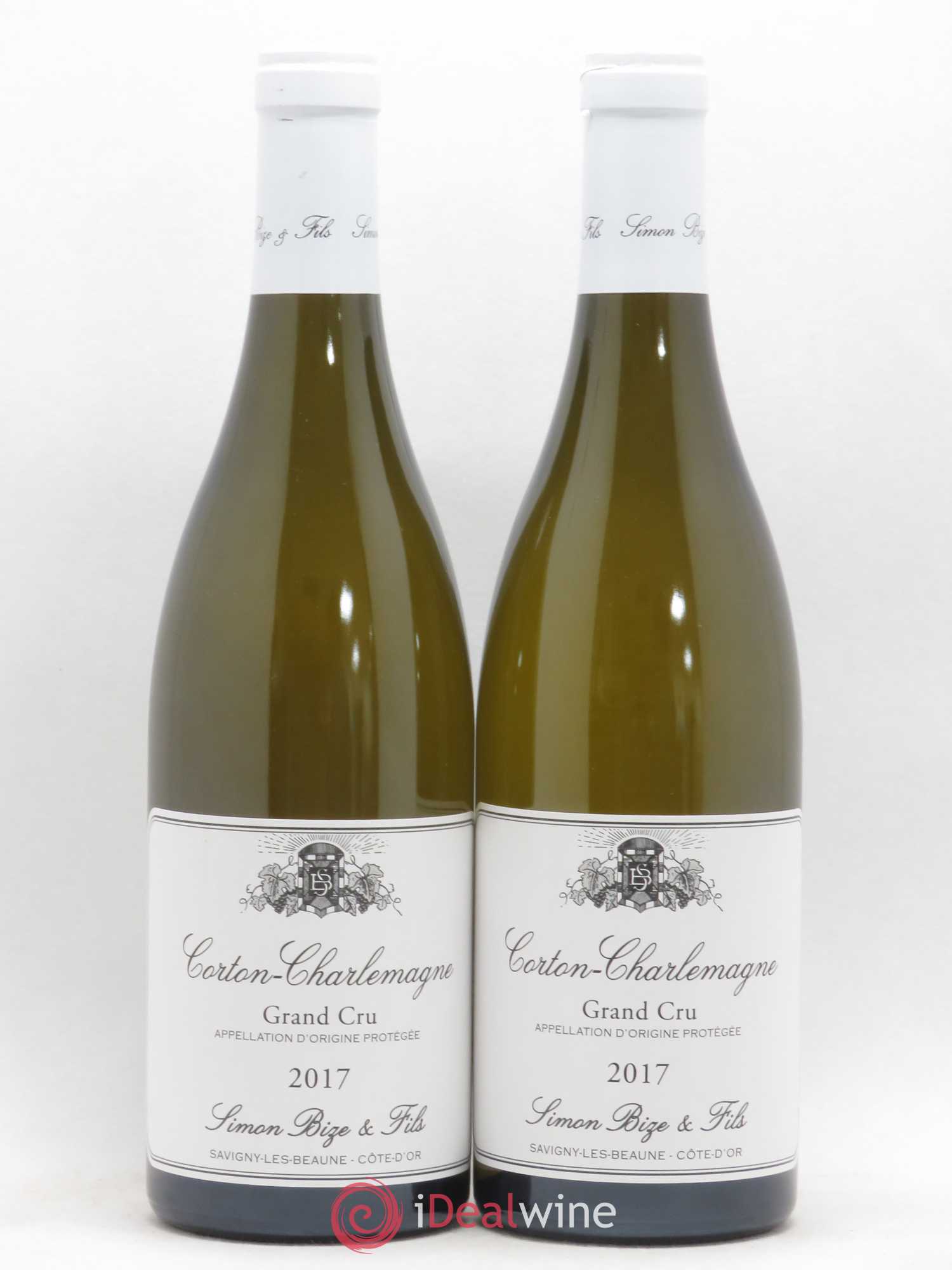 Corton-Charlemagne Grand Cru Simon Bize & Fils 2017 - Lot de 2 bouteilles - 0