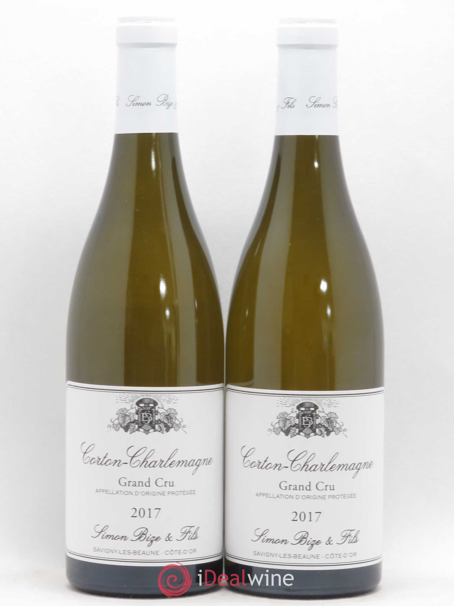 Corton-Charlemagne Grand Cru Simon Bize & Fils 2017 - Lot de 2 bouteilles - 0