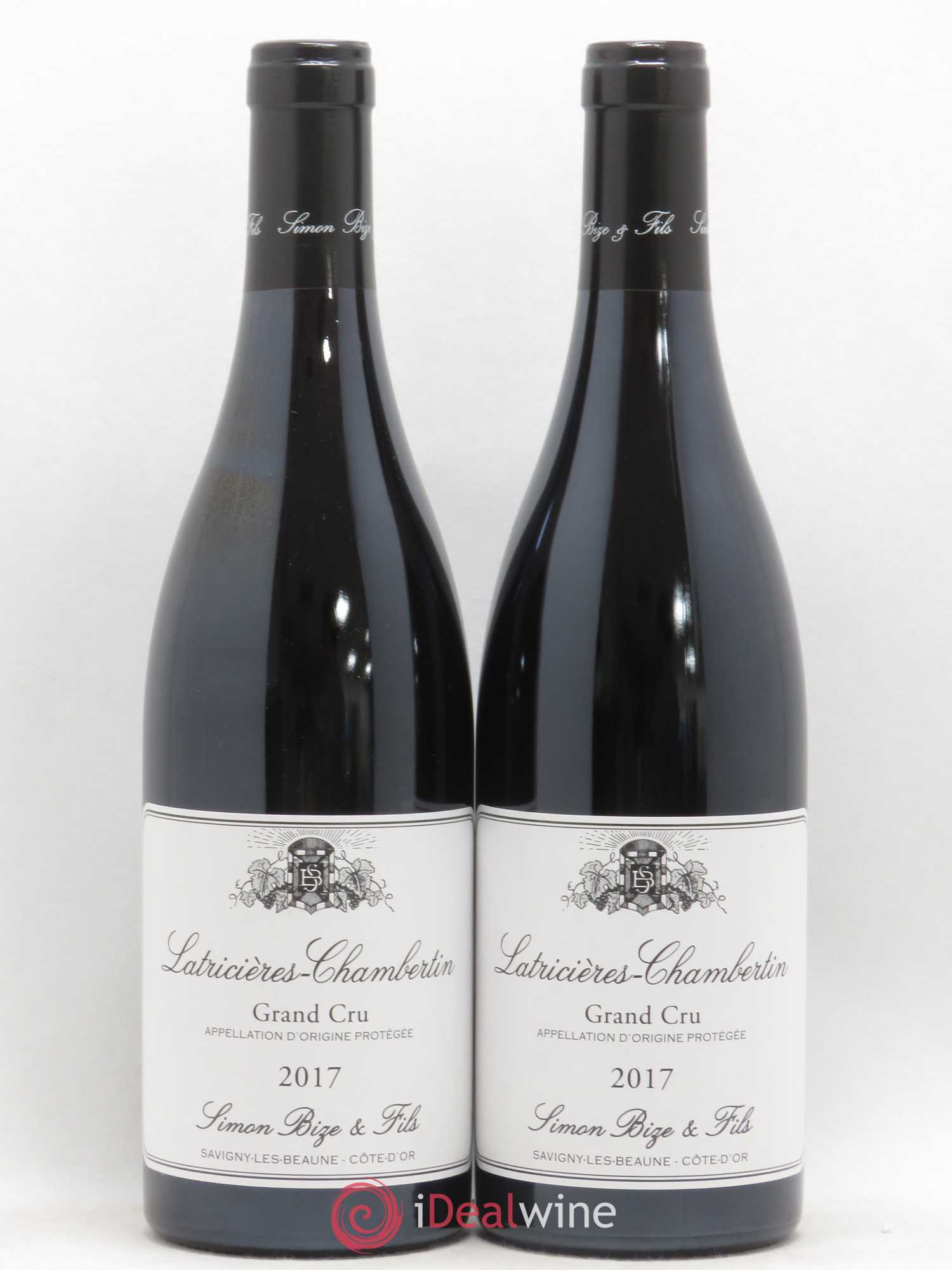Latricières-Chambertin Grand Cru Simon Bize & Fils 2017 - Lot de 2 bouteilles - 0