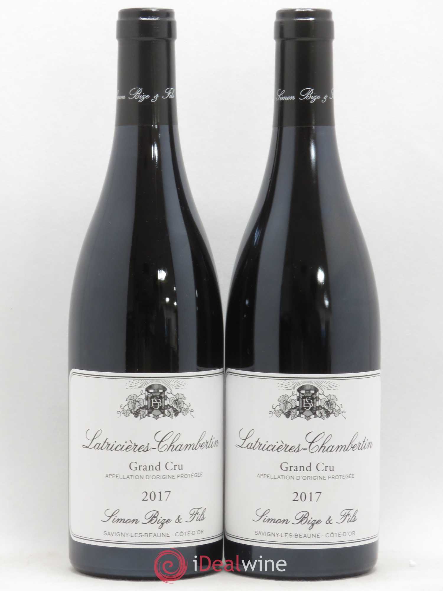 Latricières-Chambertin Grand Cru Simon Bize & Fils 2017 - Lot de 2 bouteilles - 0