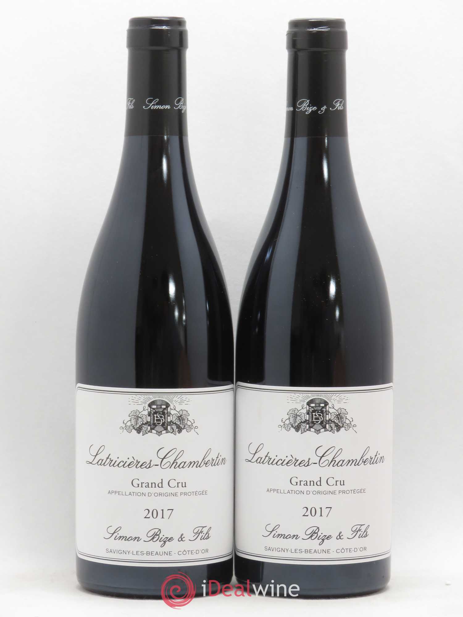 Latricières-Chambertin Grand Cru Simon Bize & Fils 2017 - Lot de 2 bouteilles - 0
