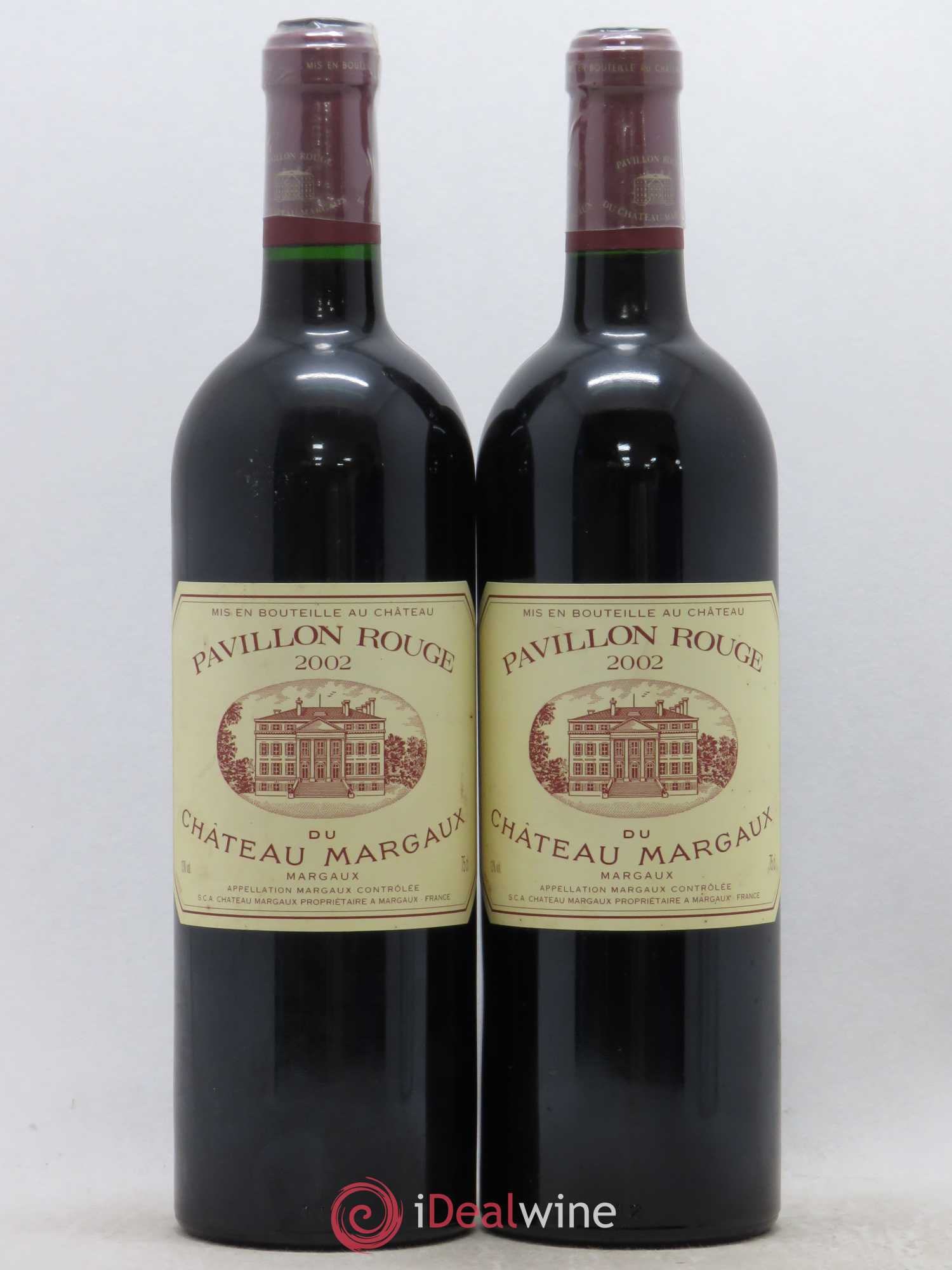 Pavillon Rouge du Château Margaux Second Vin 2002 - Lot de 2 bouteilles - 0