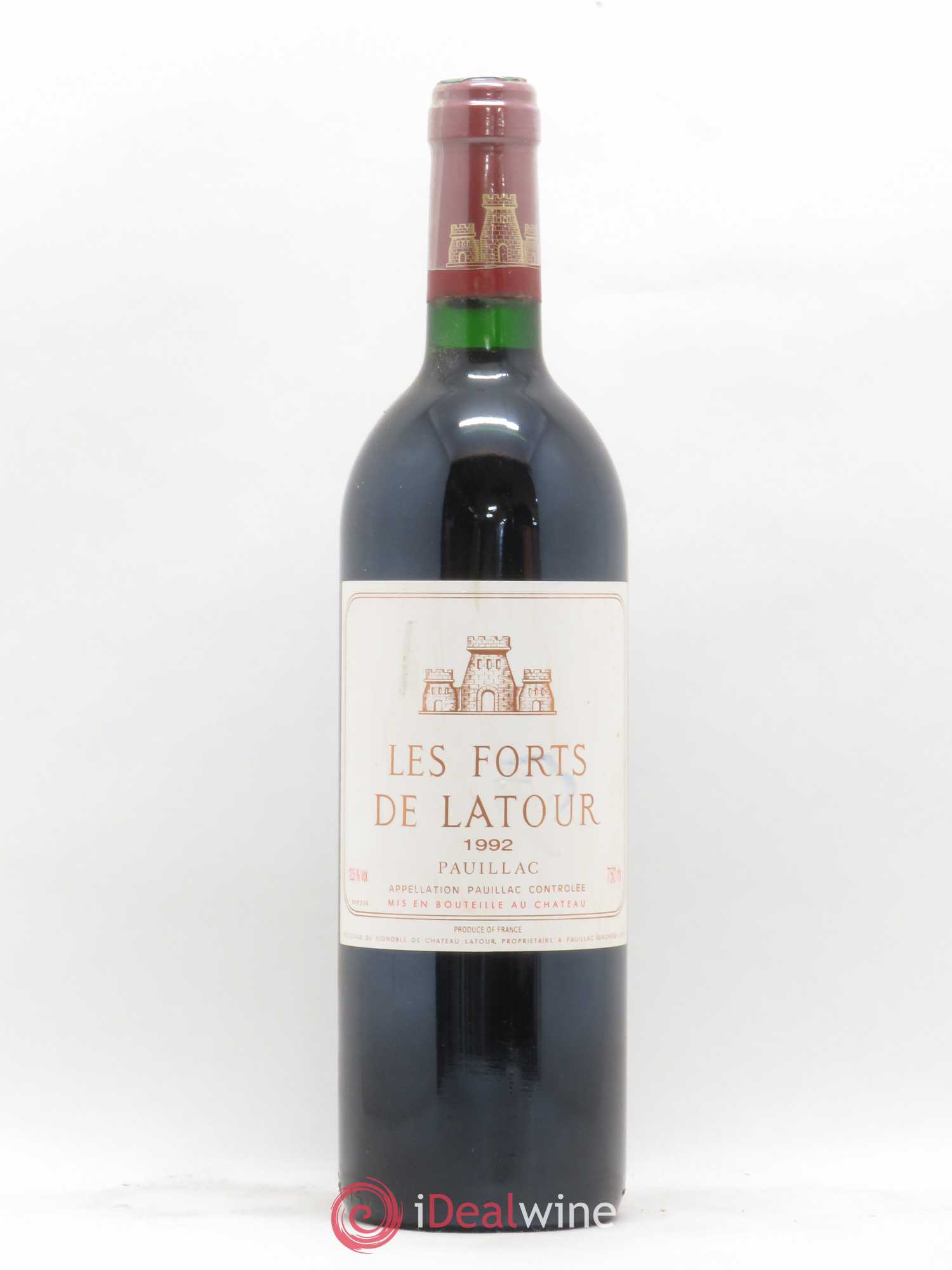 Les Forts de Latour Second Vin 1992 - Lot de 1 bouteille - 0