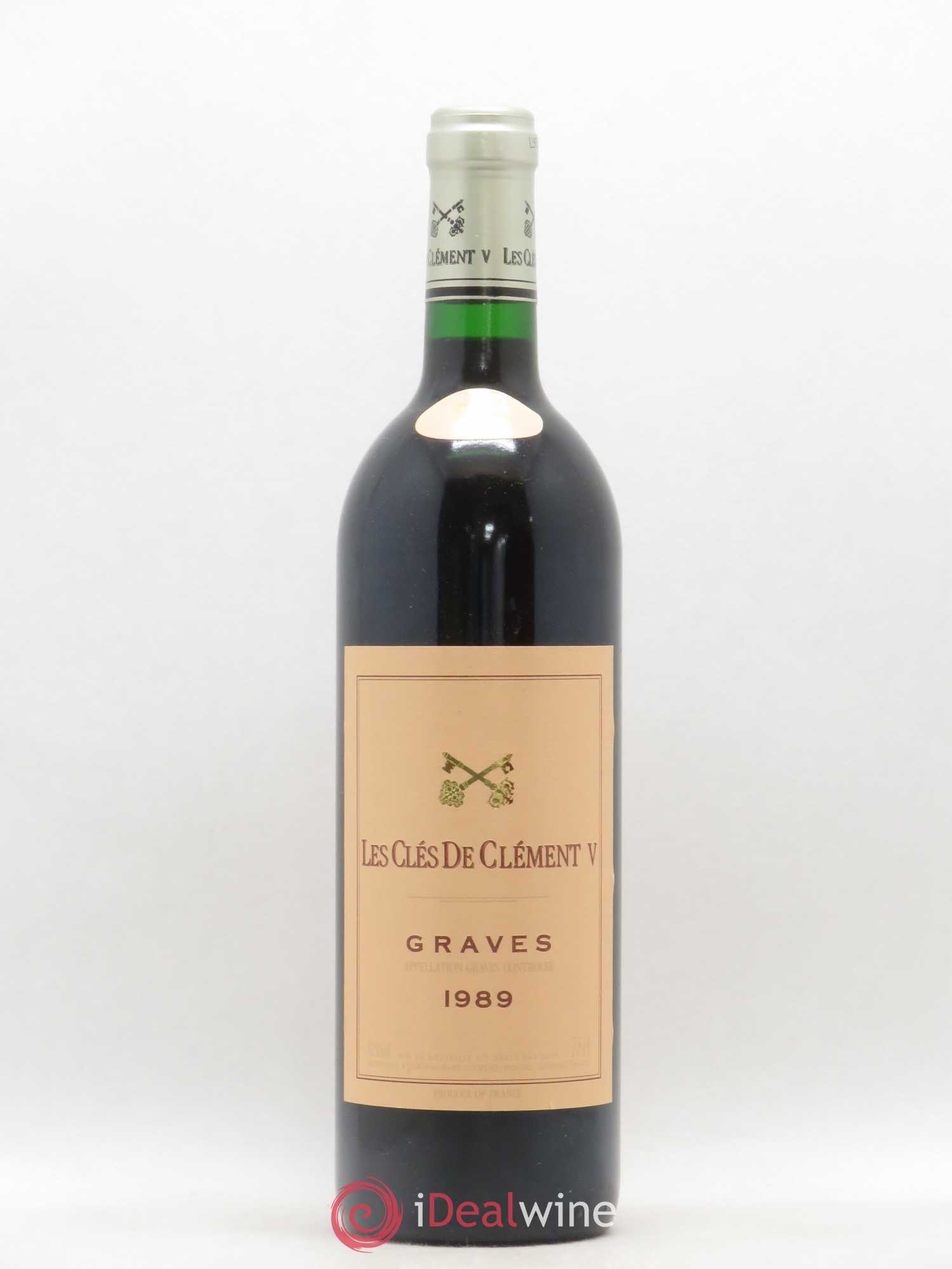 Les Clefs de Clément V 1989 - Lot de 1 bouteille - 0