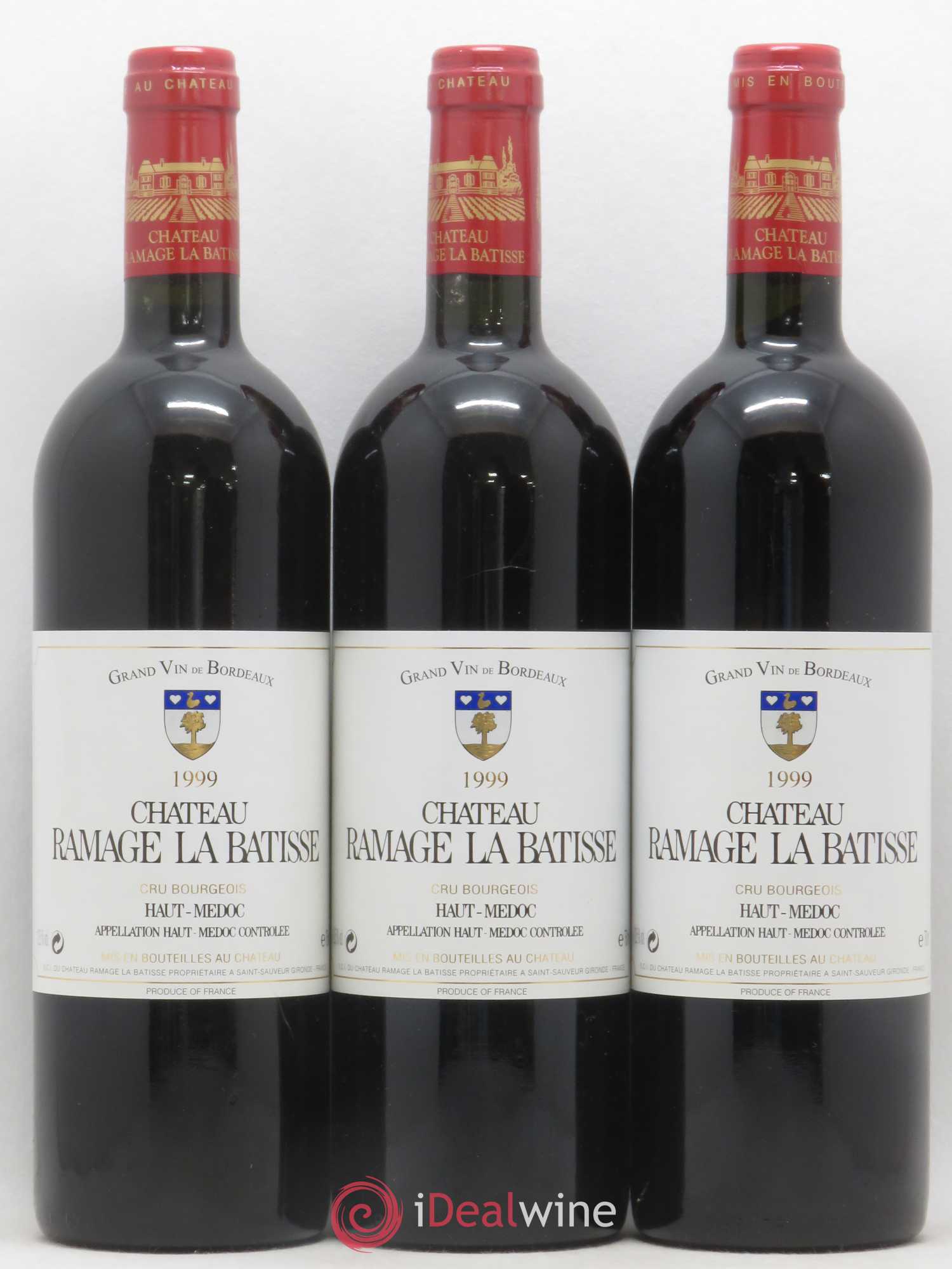 Château Ramage la Bâtisse Cru Bourgeois 1999 - Lot de 12 bouteilles - 4