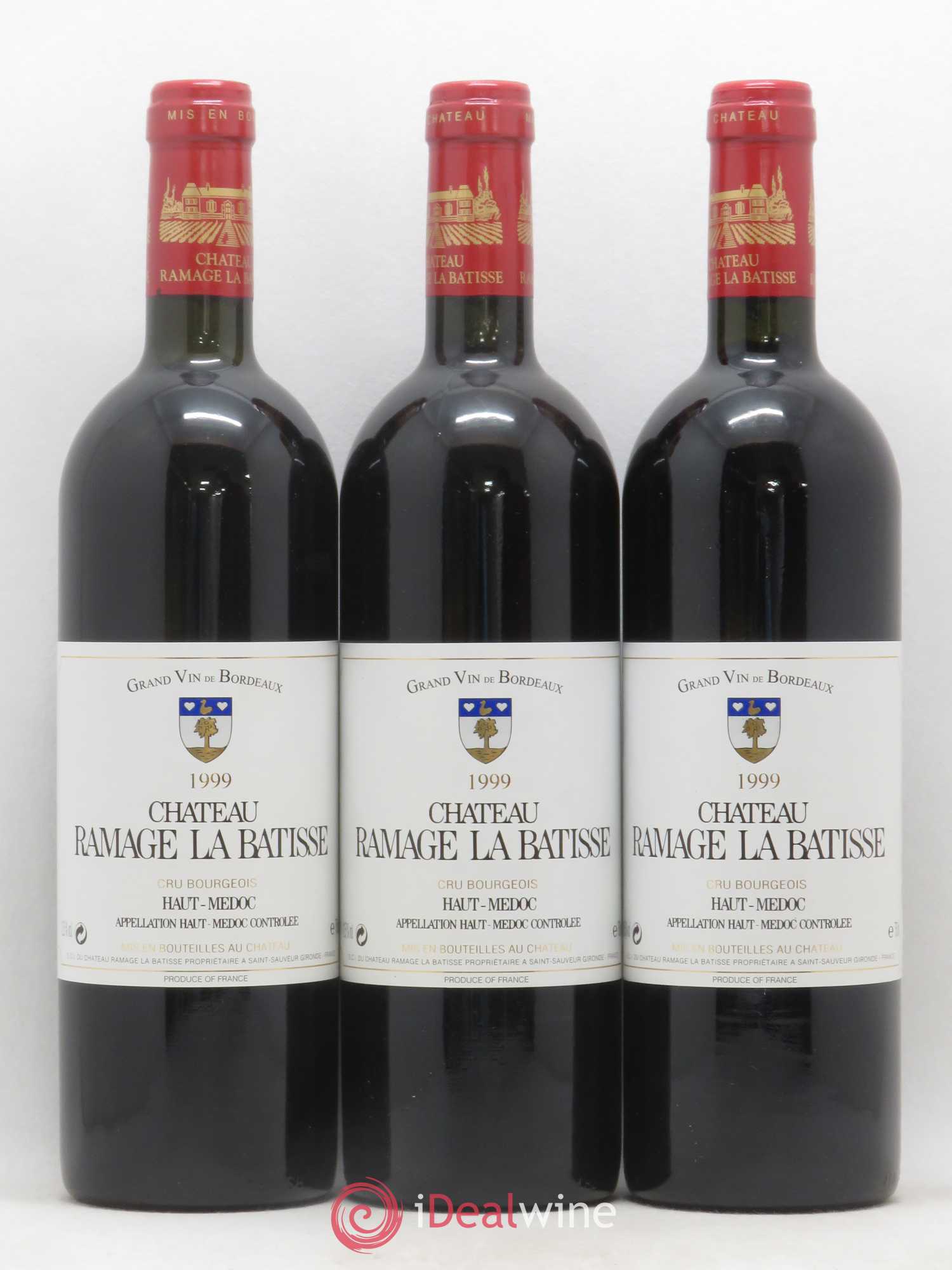 Château Ramage la Bâtisse Cru Bourgeois 1999 - Lot de 6 bouteilles - 2