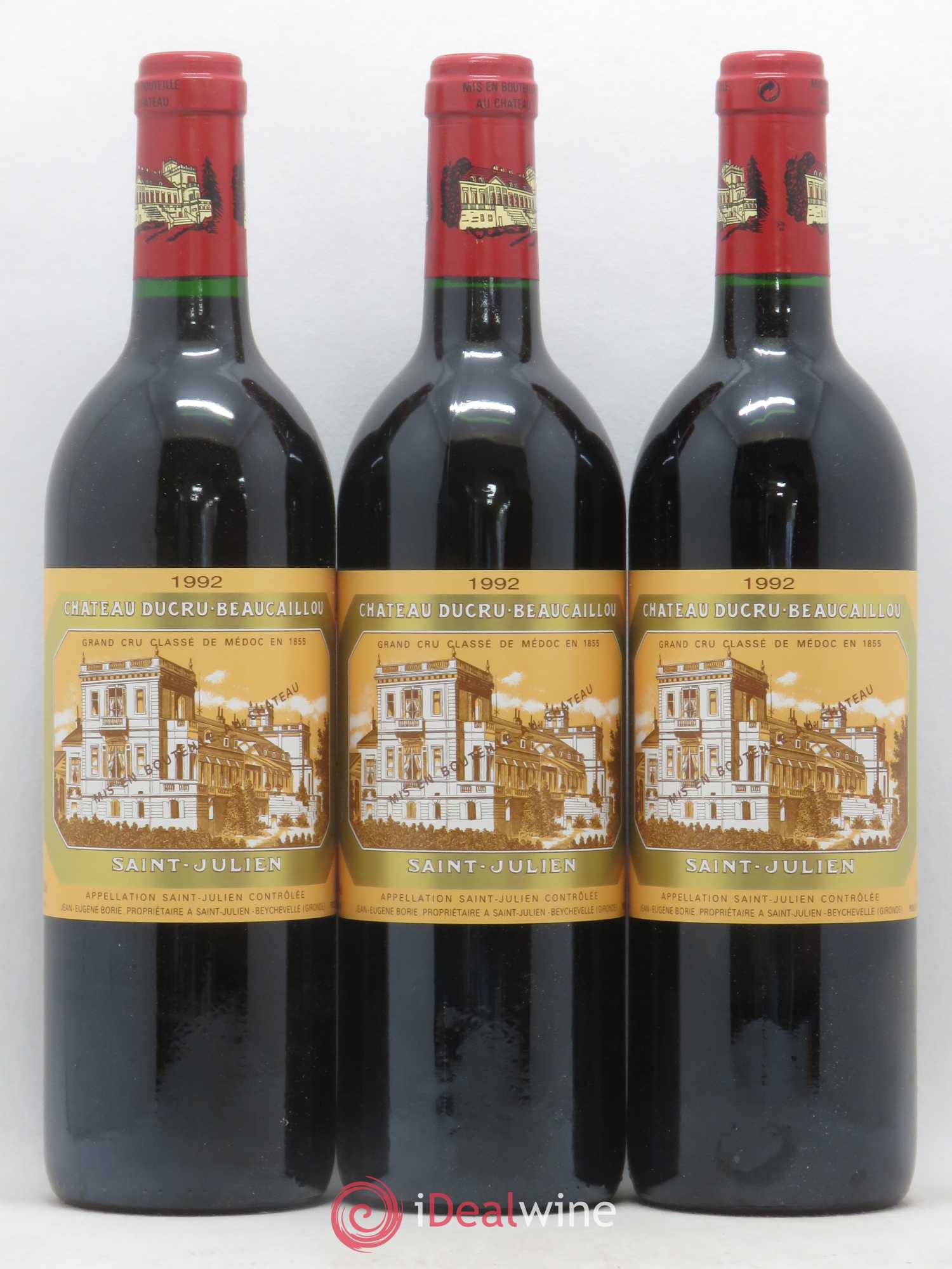 Château Ducru Beaucaillou 2ème Grand Cru Classé 1992 - Lot de 12 bouteilles - 1