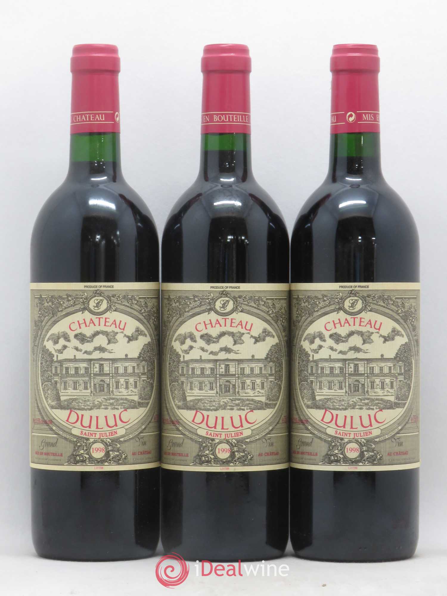 Duluc de Branaire Second Vin 1998 - Lot de 12 bouteilles - 4