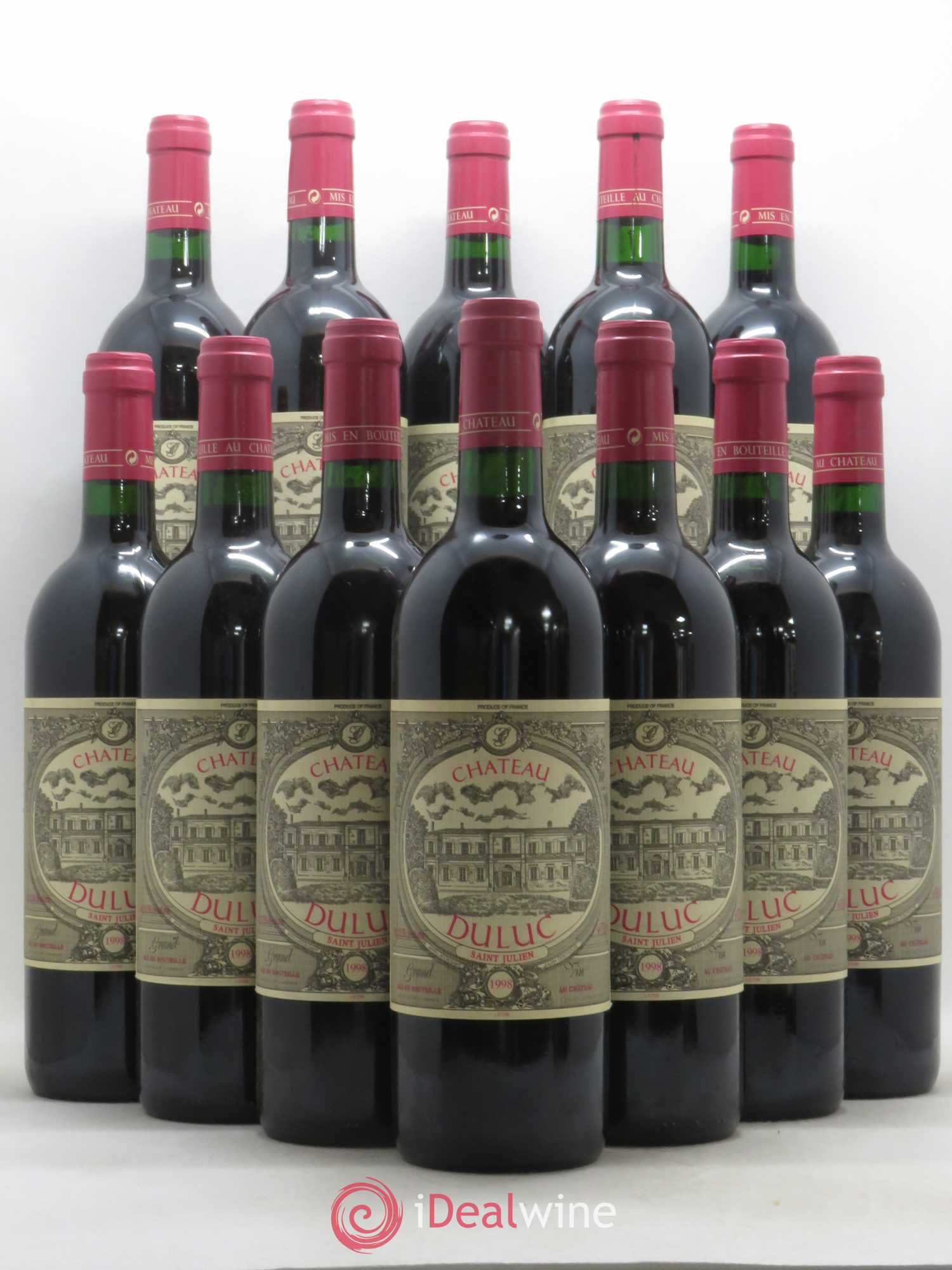 Duluc de Branaire Second Vin 1998 - Lot de 12 bouteilles - 0