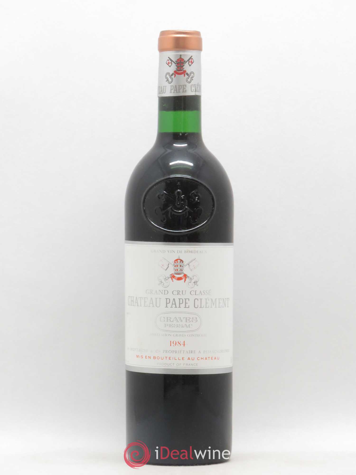 Château Pape Clément Cru Classé de Graves 1984 - Lot de 1 bouteille - 0