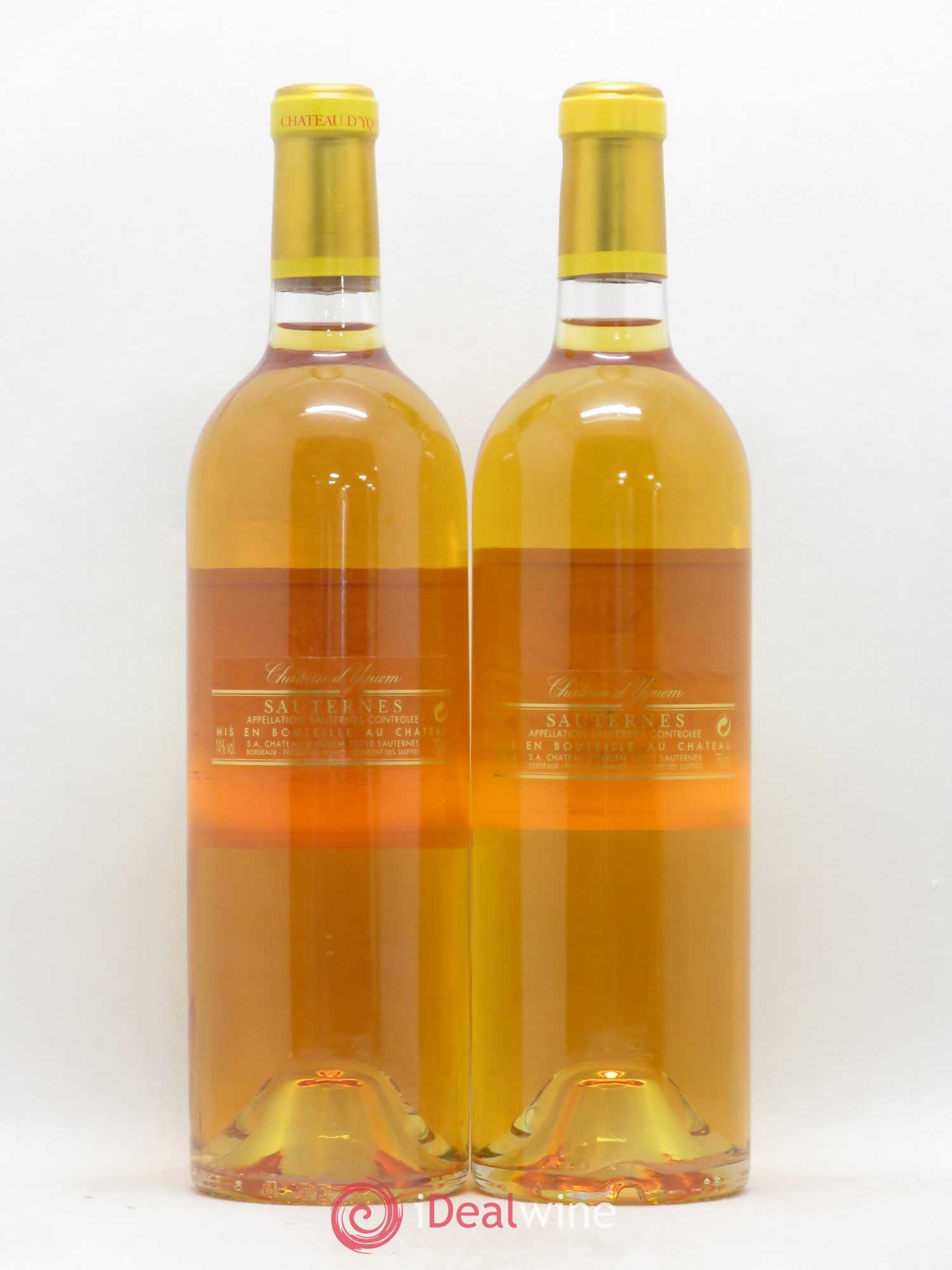 Château d' Yquem 1er Cru Classé Supérieur 2006 - Lotto di 2 bottiglie - 1