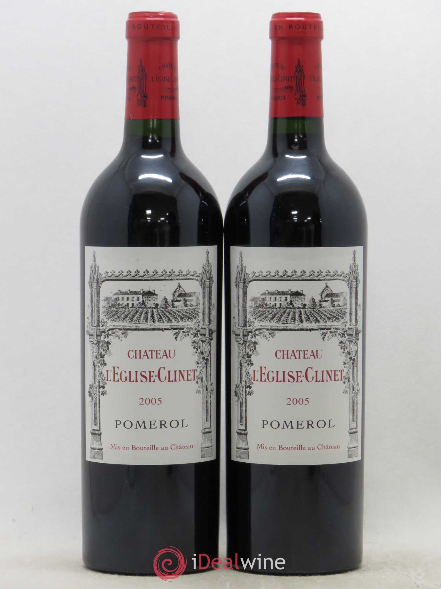 Château l' Église Clinet 2005 - Lot de 2 bouteilles - 0