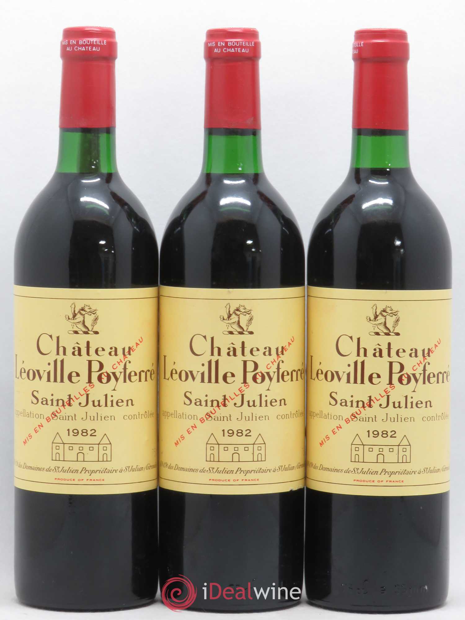 Château Léoville Poyferré 2ème Grand Cru Classé 1982 - Lot de 12 bouteilles - 2