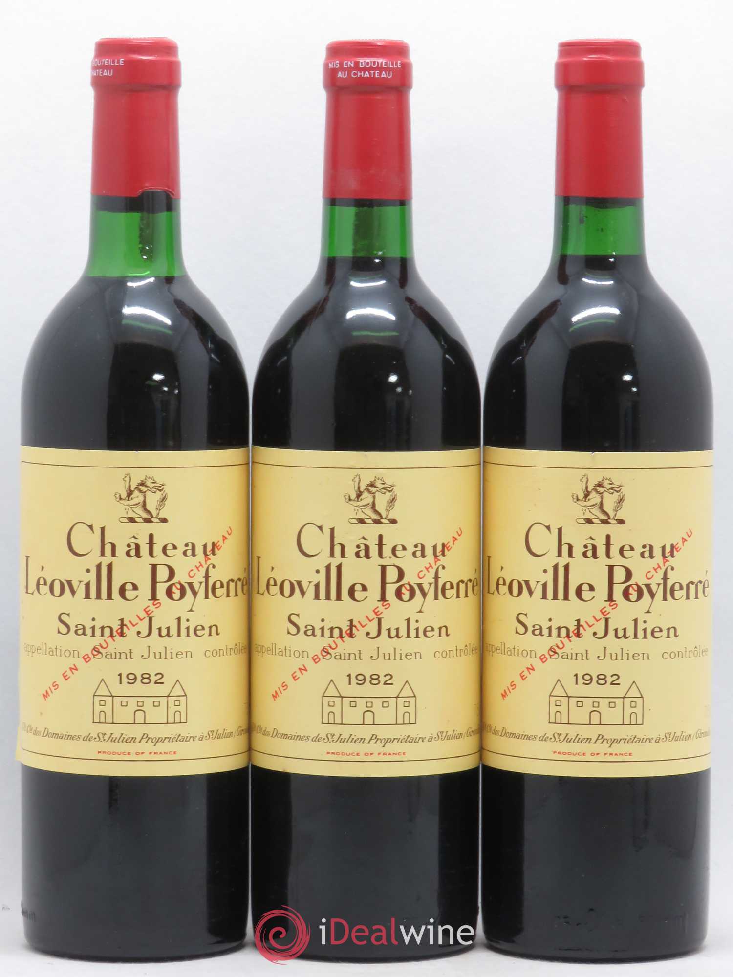 Château Léoville Poyferré 2ème Grand Cru Classé 1982 - Lot de 12 bouteilles - 3