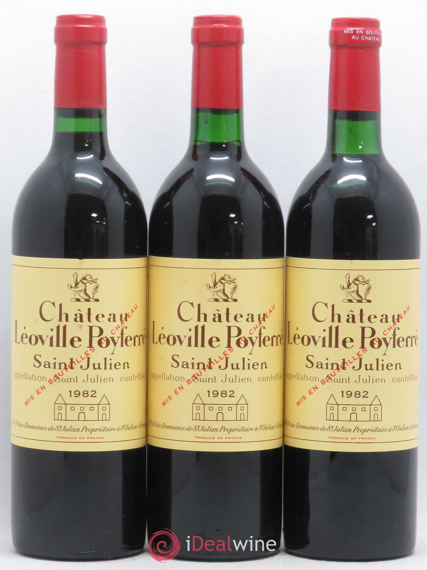 Château Léoville Poyferré 2ème Grand Cru Classé 1982 - Lot de 12 bouteilles - 4